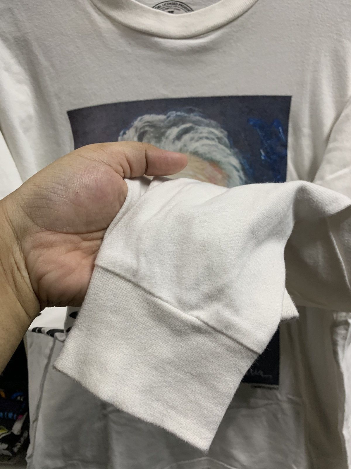 Vintage Albert Einstein white shirt
