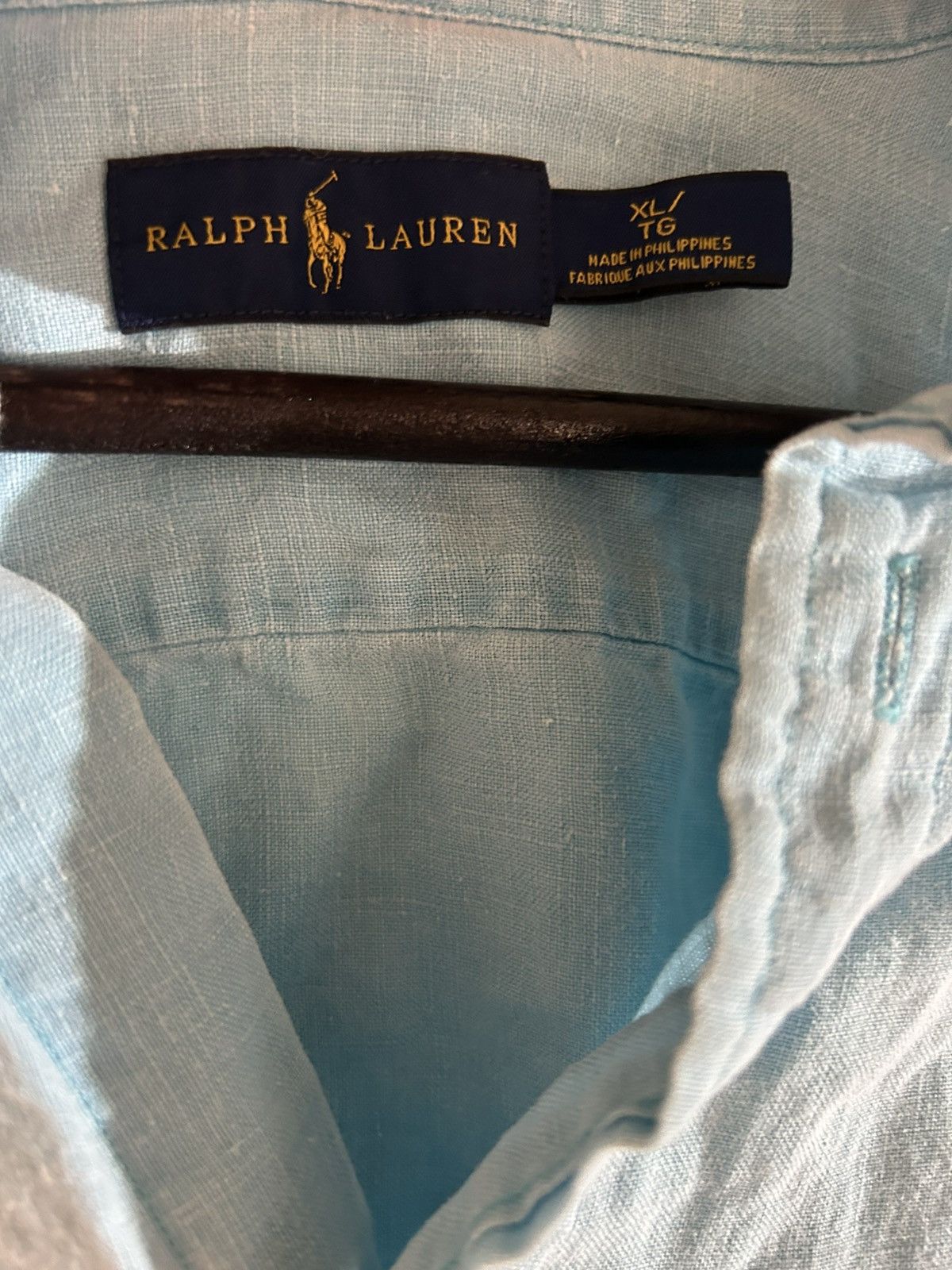 Polo Ralph Lauren RL linen long sleeve Size US XL / EU 56 / 4 - 3 Thumbnail