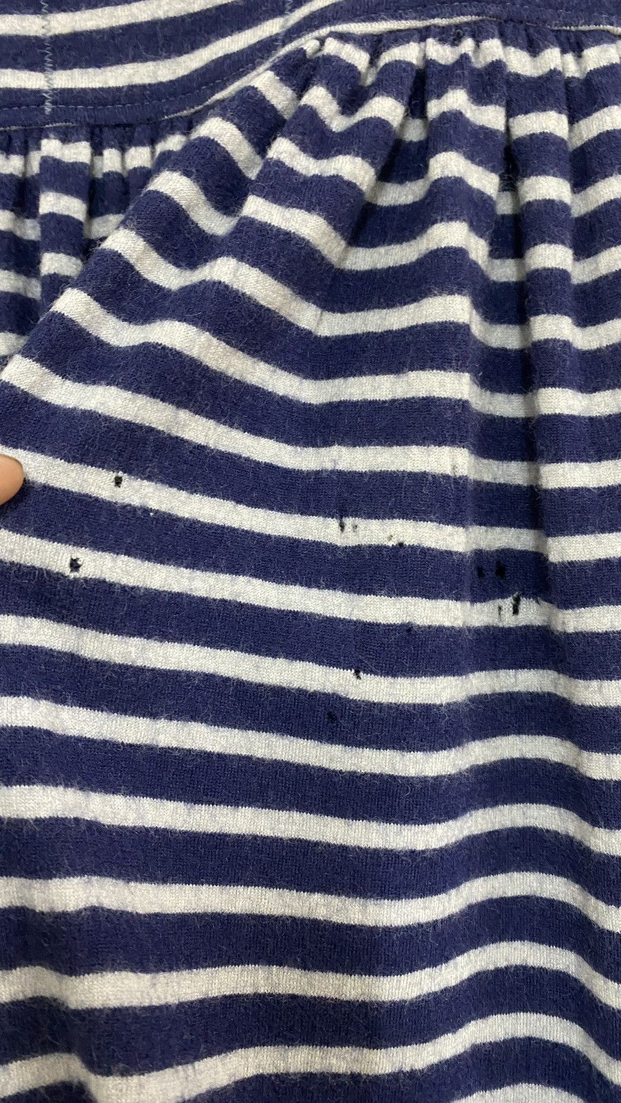 Kapital Kountry Vintage Kapital Distressed Striped Wool Dress Size ONE SIZE - 13 Thumbnail
