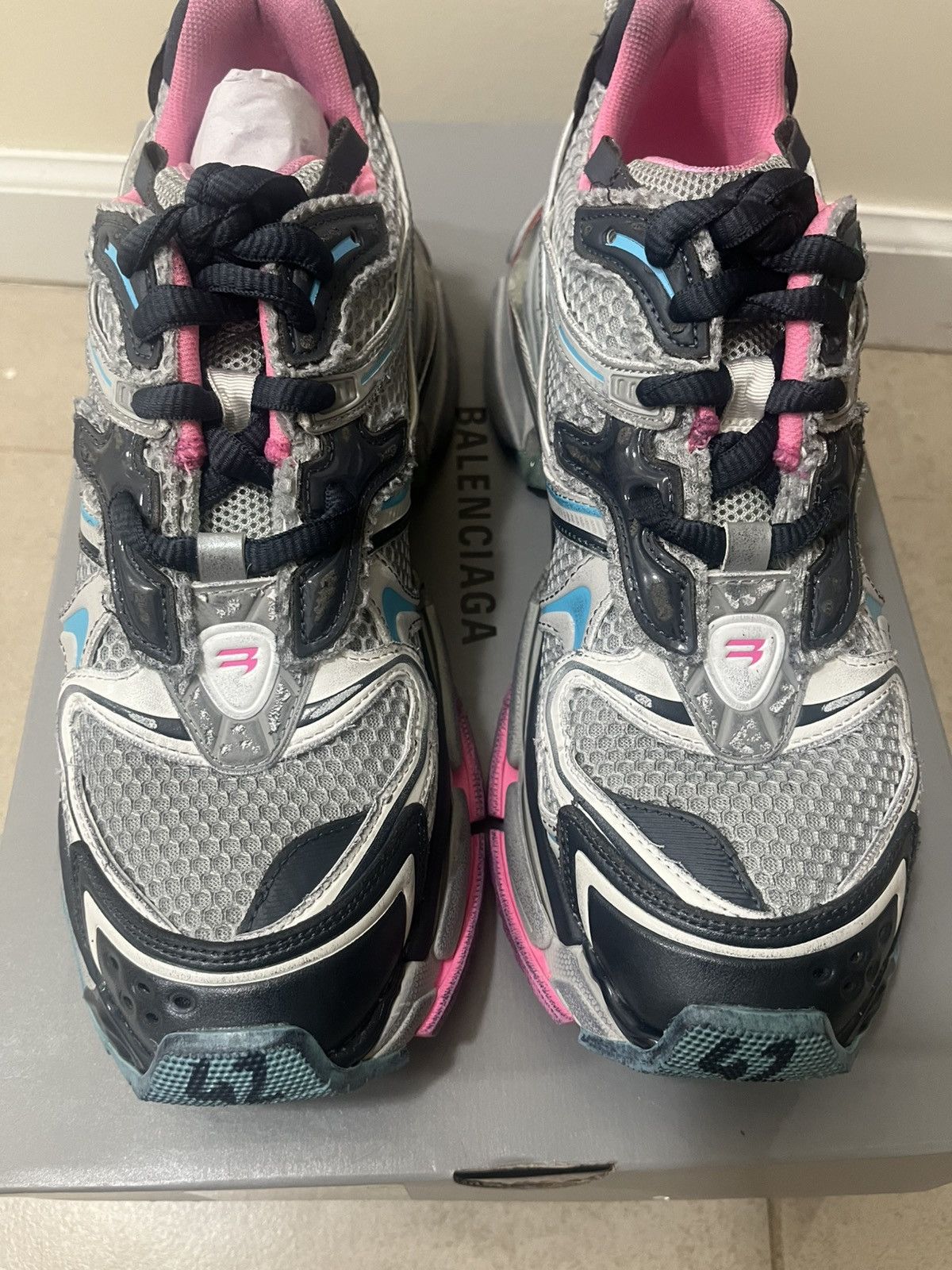 Balenciaga Balenciaga Runner Sz 42(9us) Size US 9 / EU 42 - 2 Thumbnail