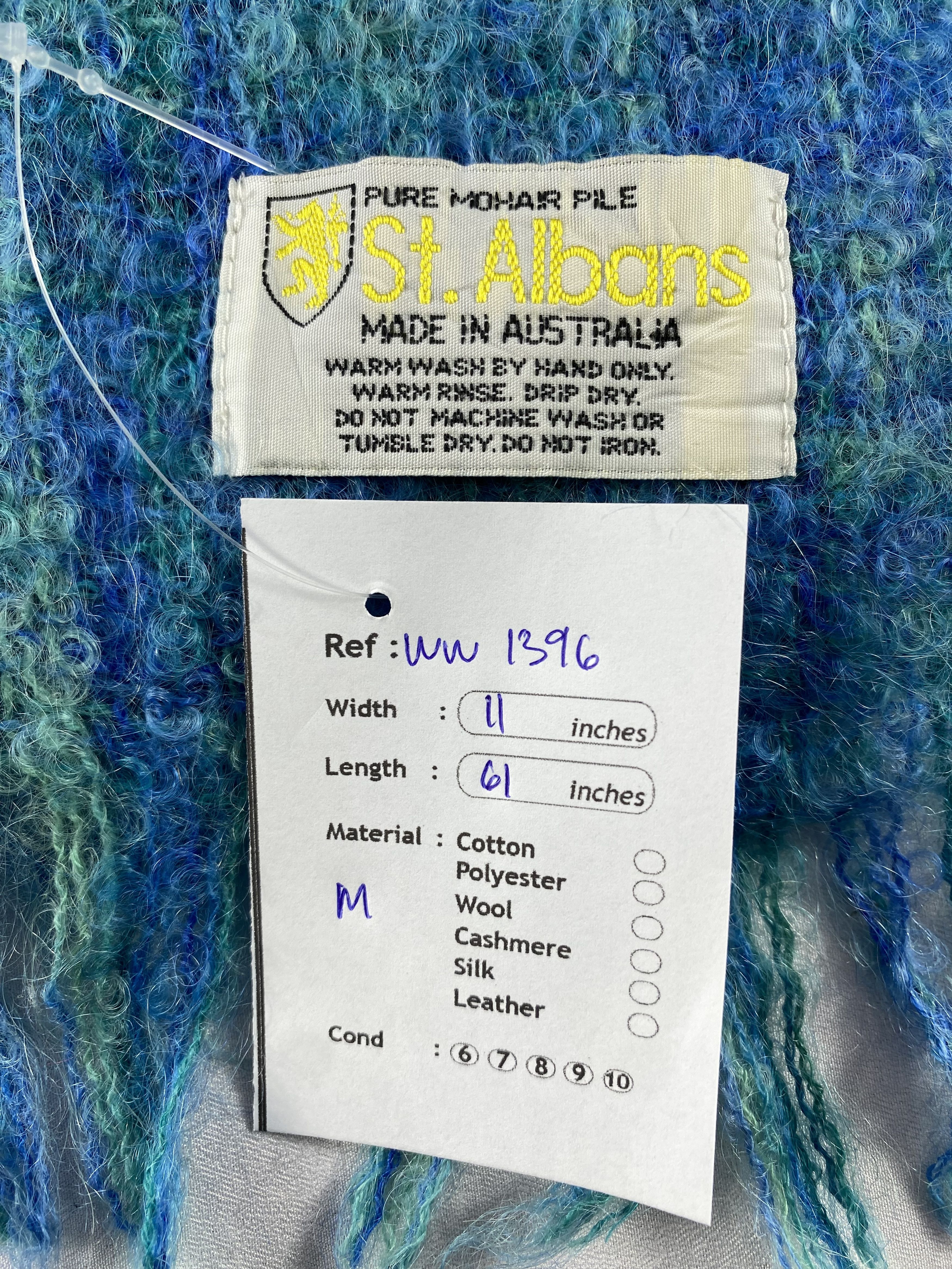 Vintage Vintage Mohair Scarf / Muffler / Neckwear Size ONE SIZE - 5 Thumbnail