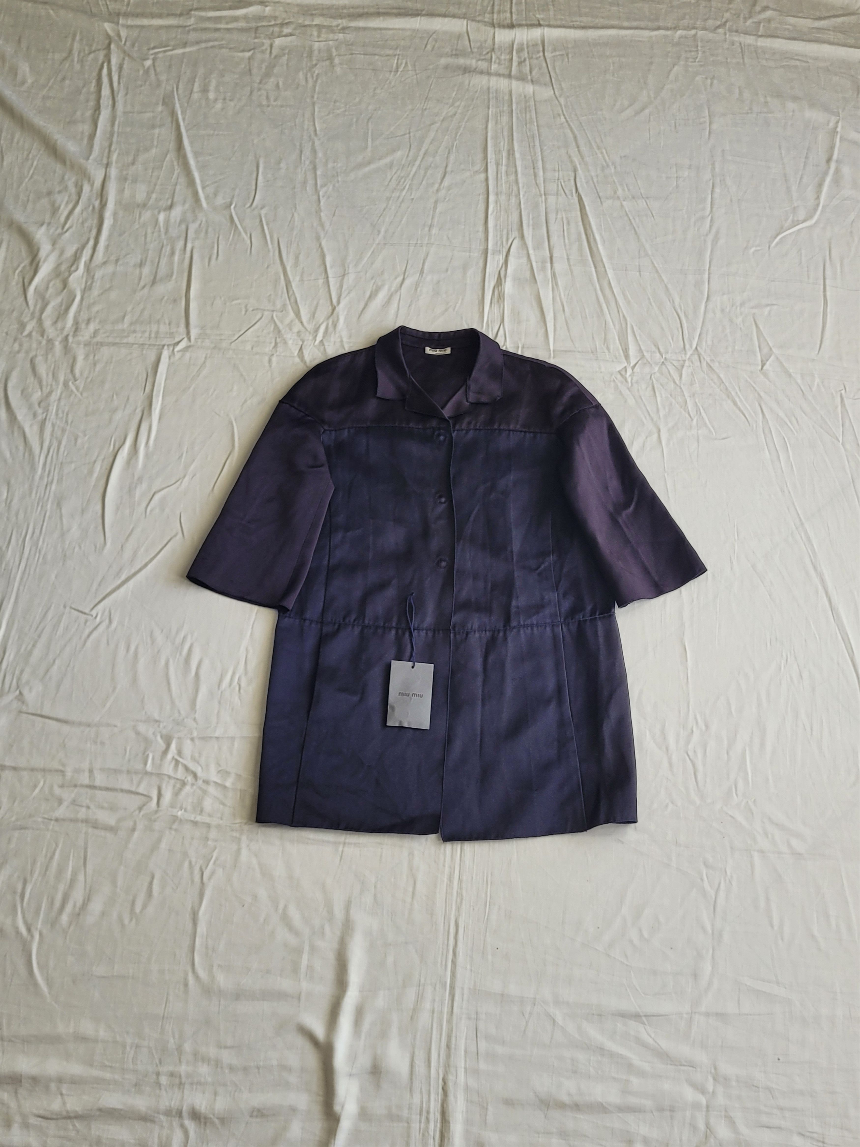 Miu Miu Miu Miu 2007 silk satin jacket Size S / US 4 / IT 40 - 1 Thumbnail