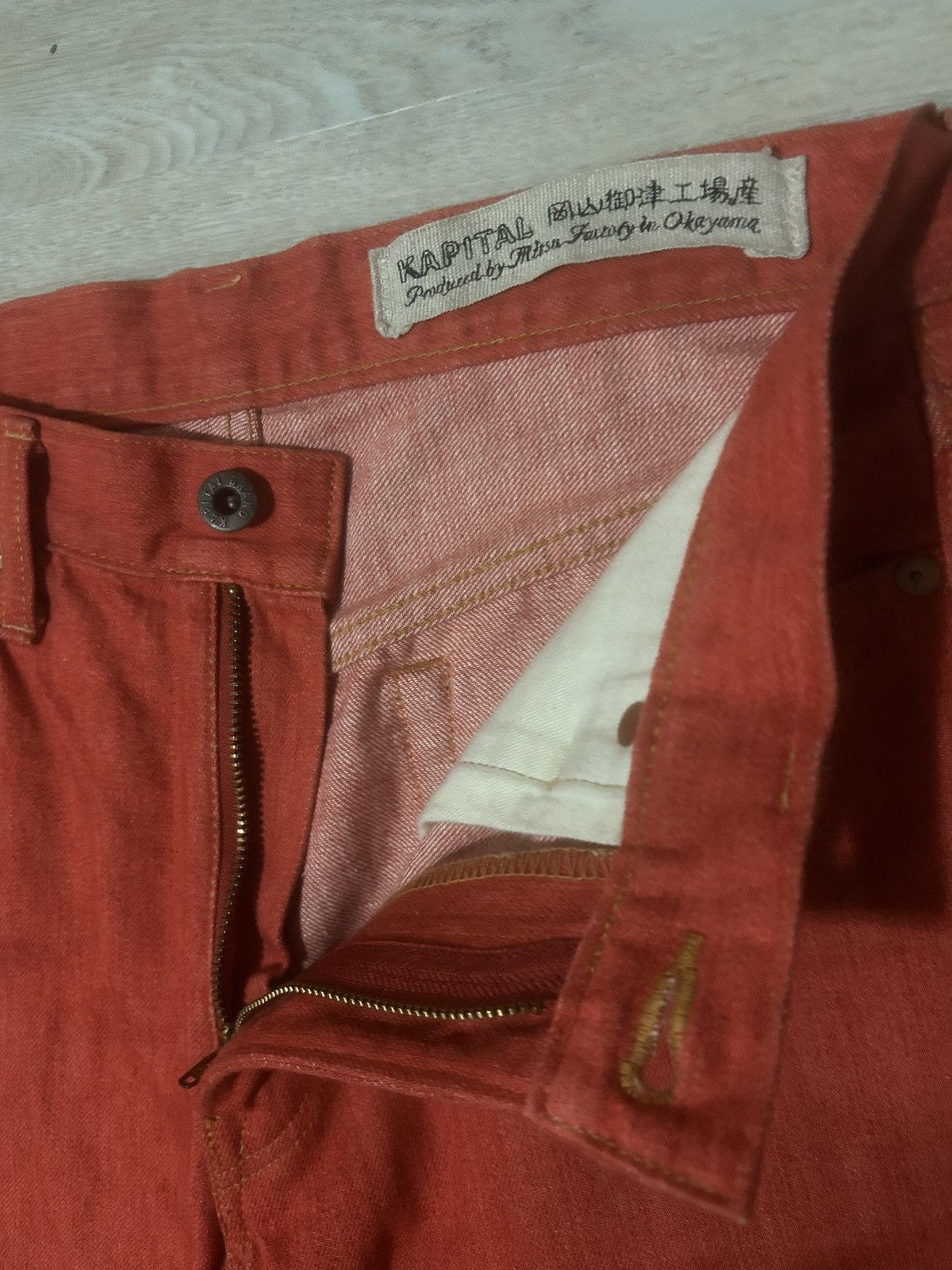 Kapital Kapital Orange Curved Denim Size US 30 / EU 46 - 2 Thumbnail