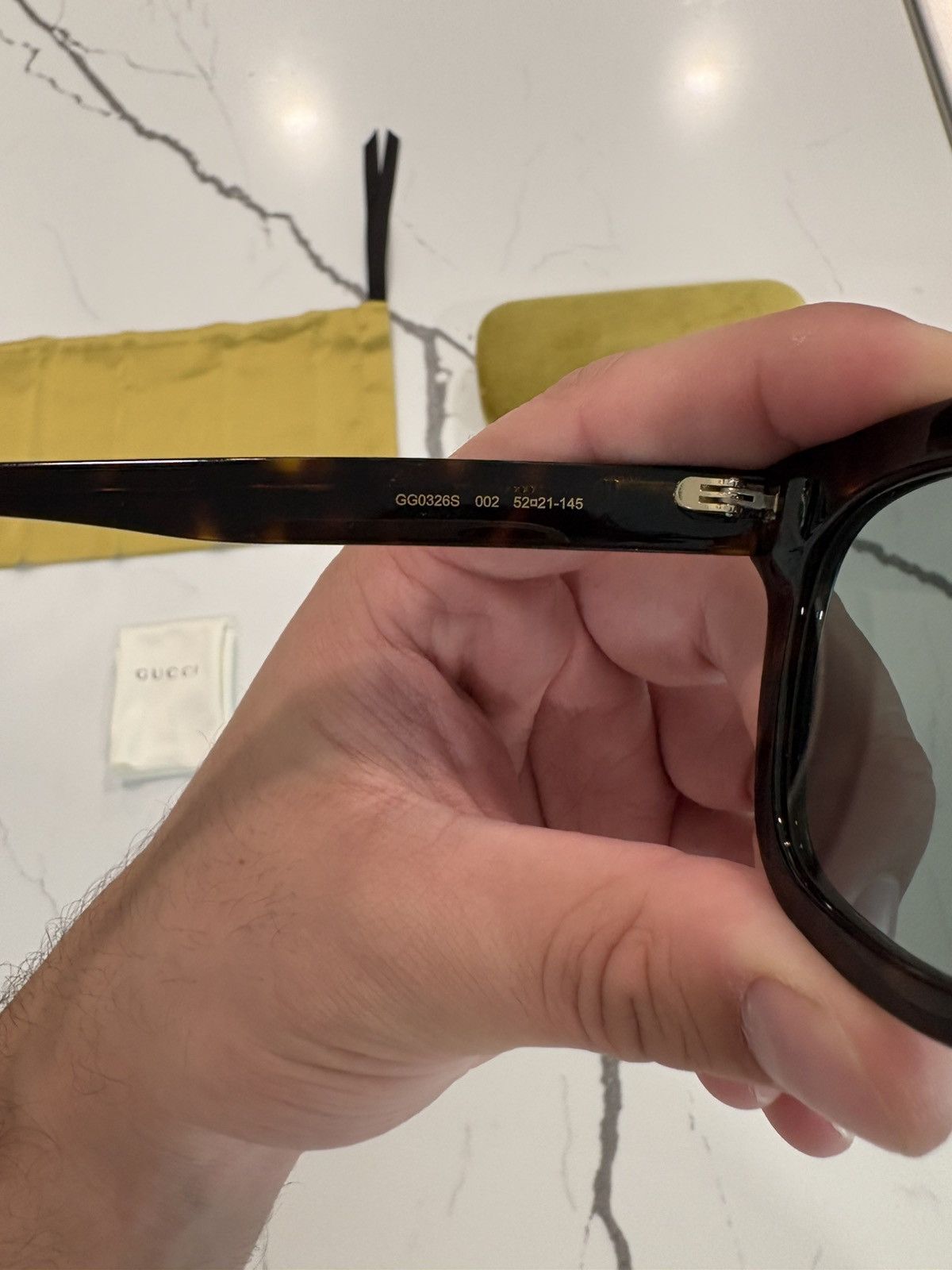 Gucci Gucci Sunglasses Size ONE SIZE - 4 Thumbnail