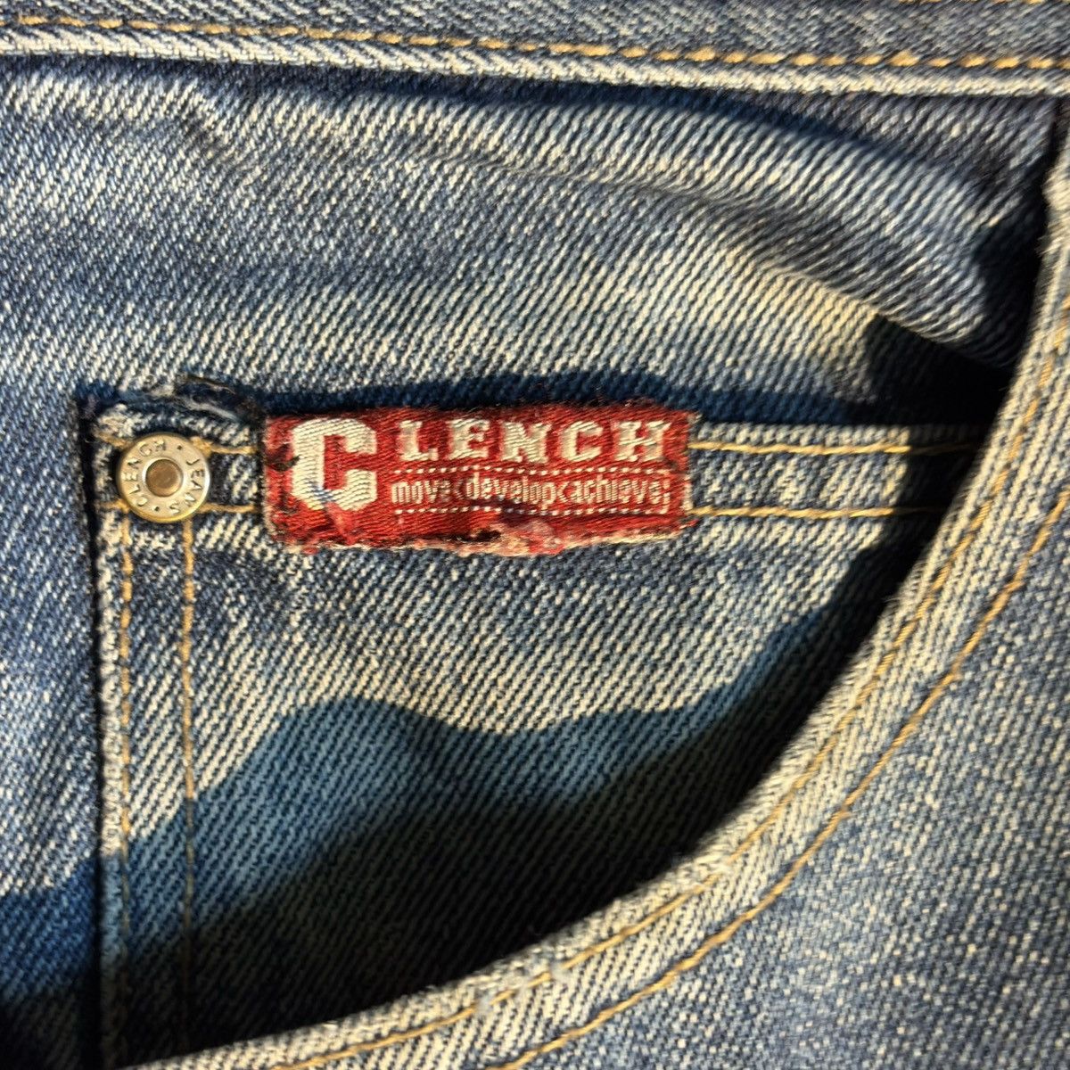Clench High Waist Clench Wide Leg Jeans Size US 32 / EU 48 - 5 Thumbnail