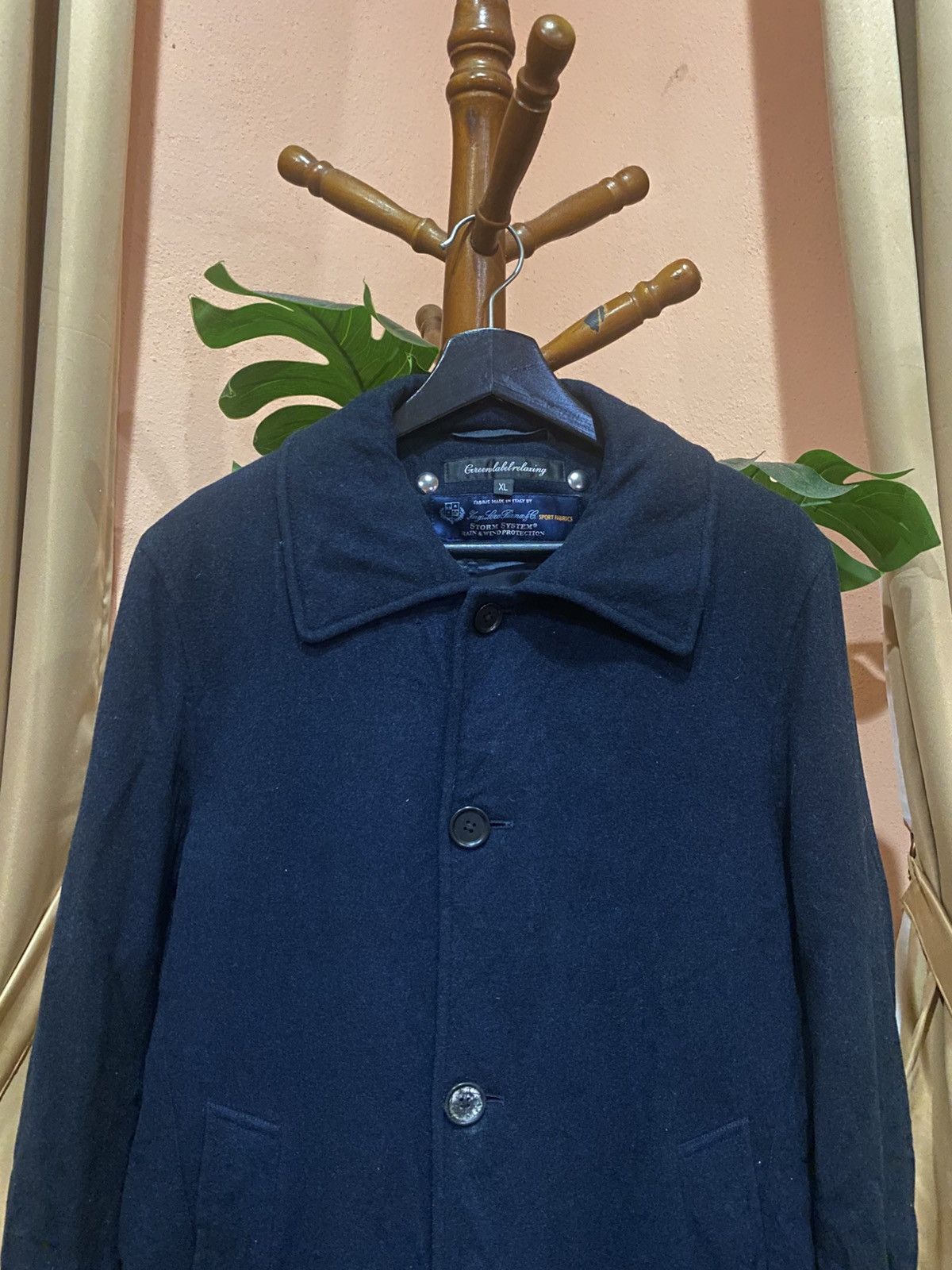 Loro Piana Green Label Relaxing x Loro Piana Storm System Wool Coat Size L / US 10 / IT 46 - 6 Thumbnail