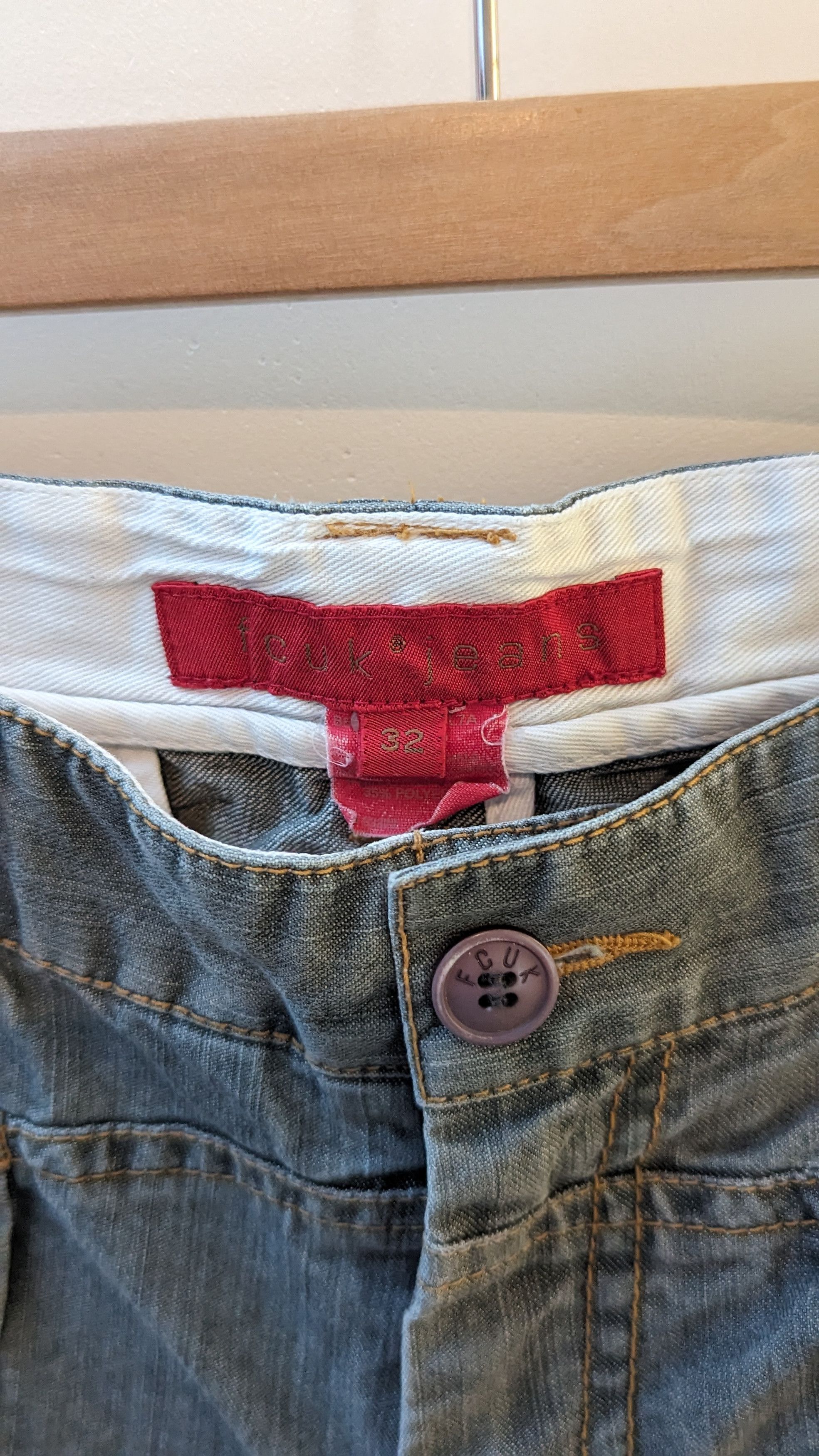 French Connection 2000s jeans Size US 32 / EU 48 - 3 Thumbnail