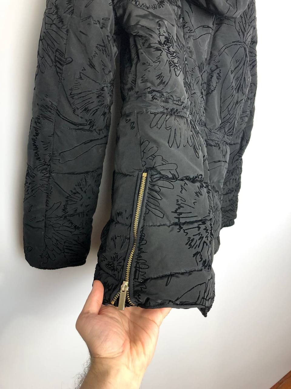 Desigual Women Desigual Jacket Breathable Black Full Zip EU38 Size S / US 4 / IT 40 - 8 Thumbnail