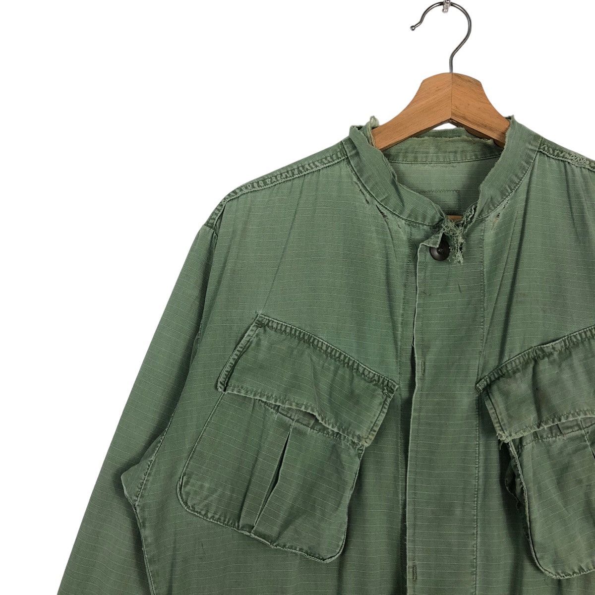 Vintage 🔥True Vintage 40’s Cargo Inspector Jacket Slant Pocket Army Size US M / EU 48-50 / 2 - 7 Thumbnail