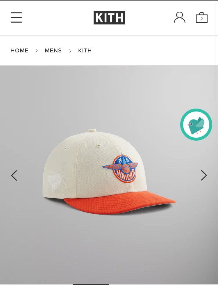 Kith Kith x New Era Knicks fitted hat 7 1/4 Size ONE SIZE - 2 Thumbnail