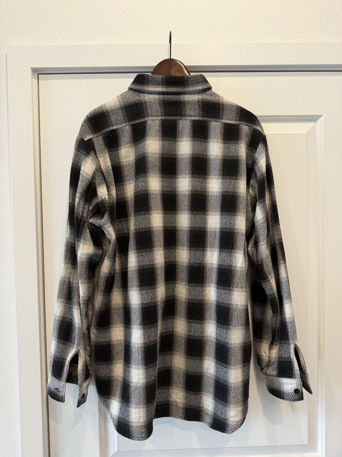 Orslow Checked Cotton-Flannel Shirt Size US L / EU 52-54 / 3 - 3 Thumbnail