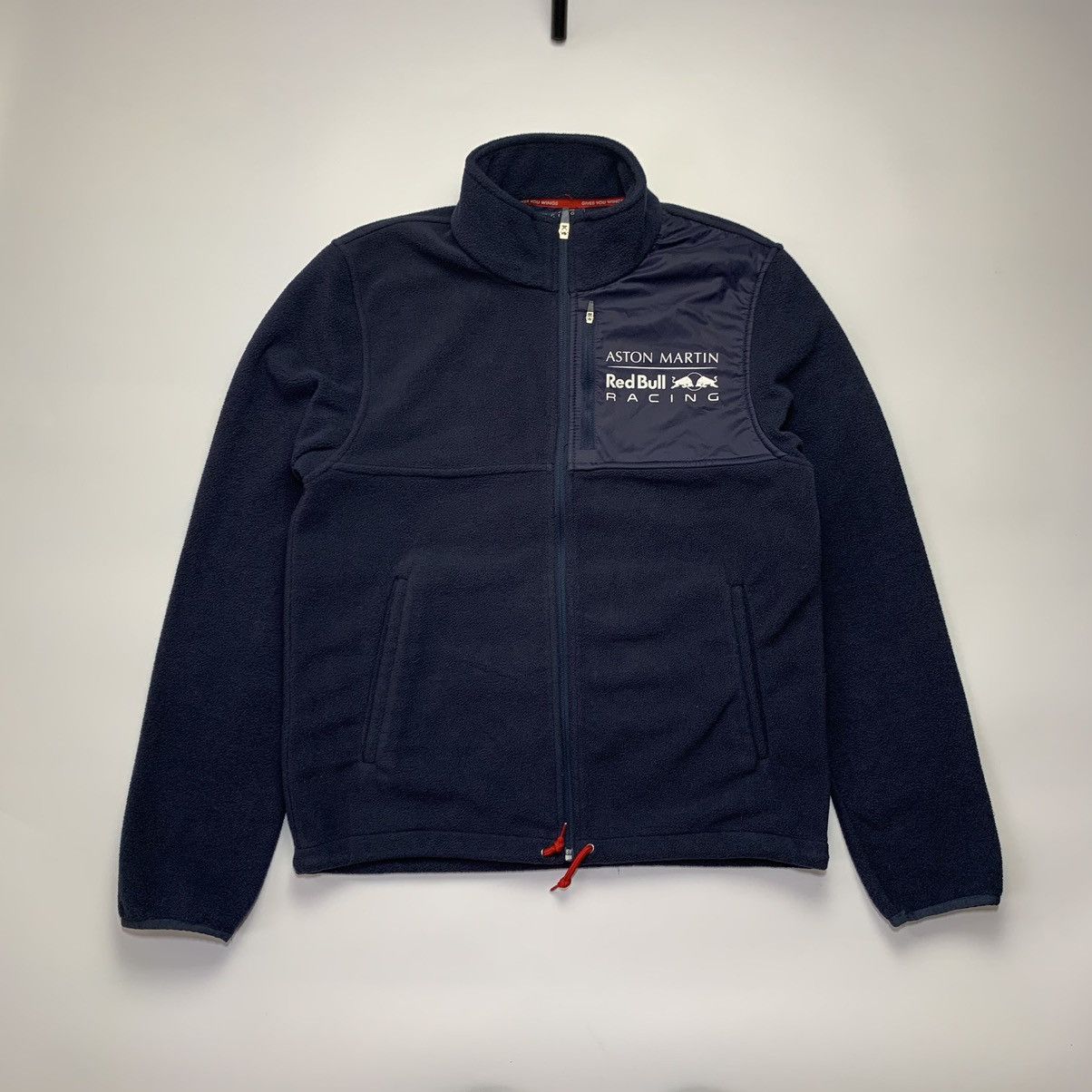 Aston Martin Red Bull Racing Team Fleece Zip Hoodie Jacket