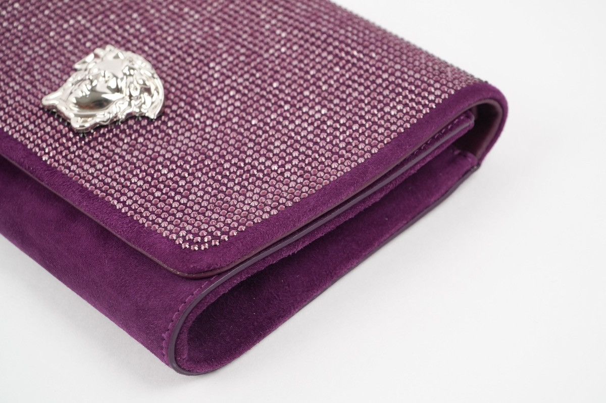 Versace Versace - Palazzo Medusa Chain / Clutch - Swarovski Suede Size ONE SIZE - 8 Thumbnail