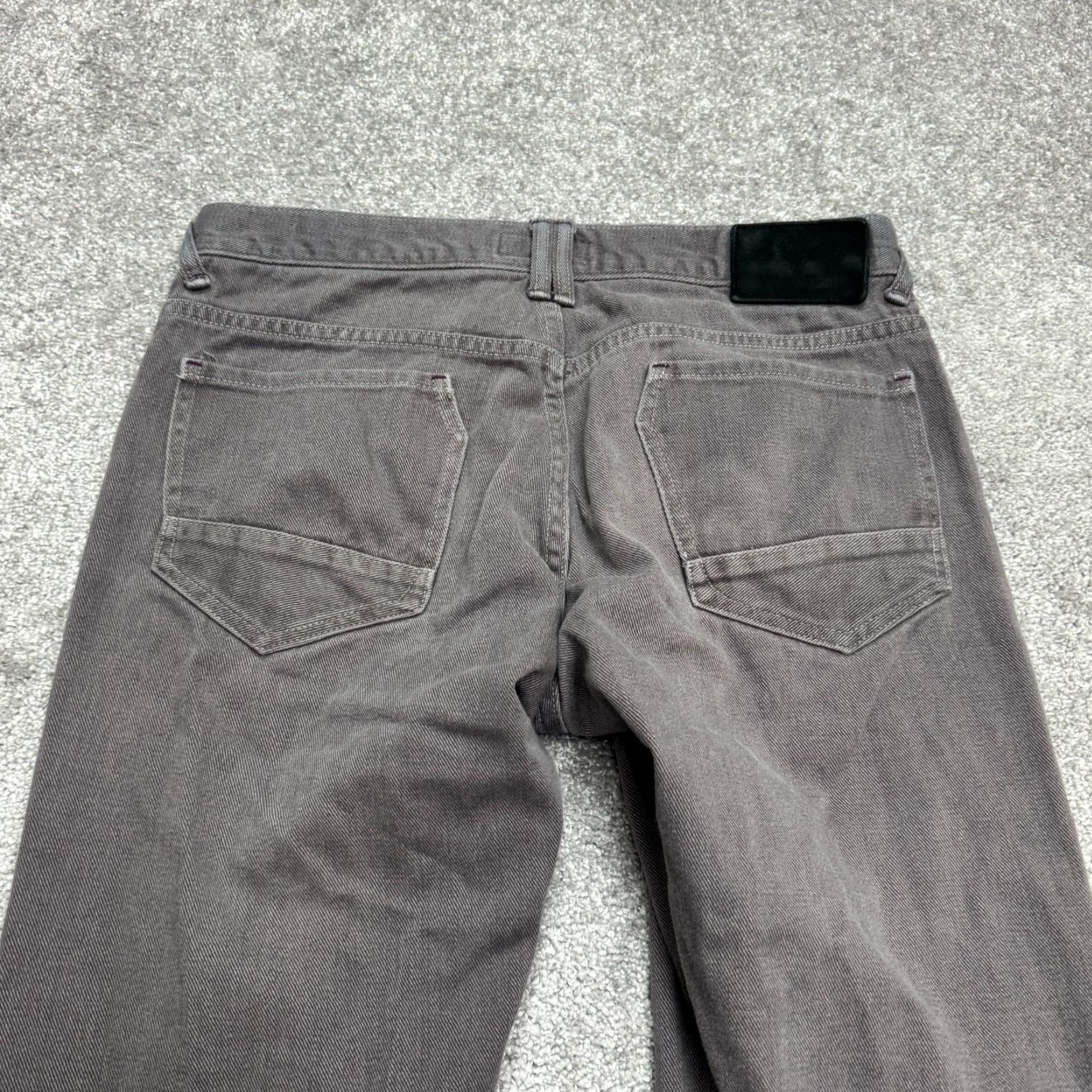 Vintage Betabrand Pants Mens 32 Gray Cotton 5-Pocket Design Straight Leg Khakis Vintage No Size US 32 / EU 48 - 5 Thumbnail