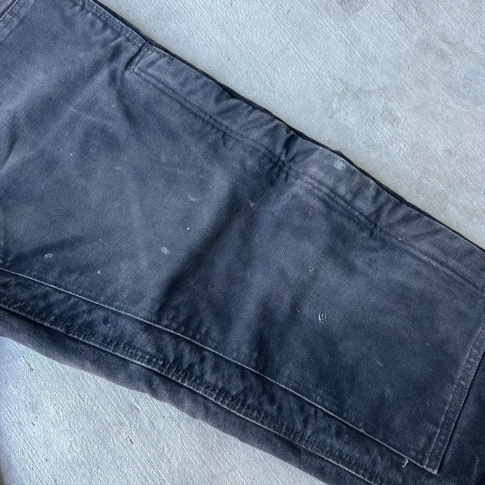 Carhartt × Vintage Carhartt black insulated double knee work carpenter pants Size US 34 / EU 50 - 10 Thumbnail
