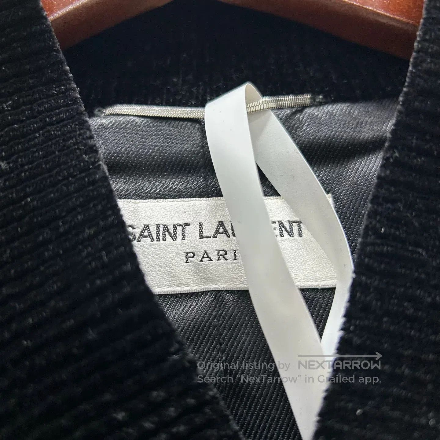 Yves Saint Laurent Saint Laurent Green Cotton Baseball Jacket. Size US L / EU 52-54 / 3 - 3 Thumbnail