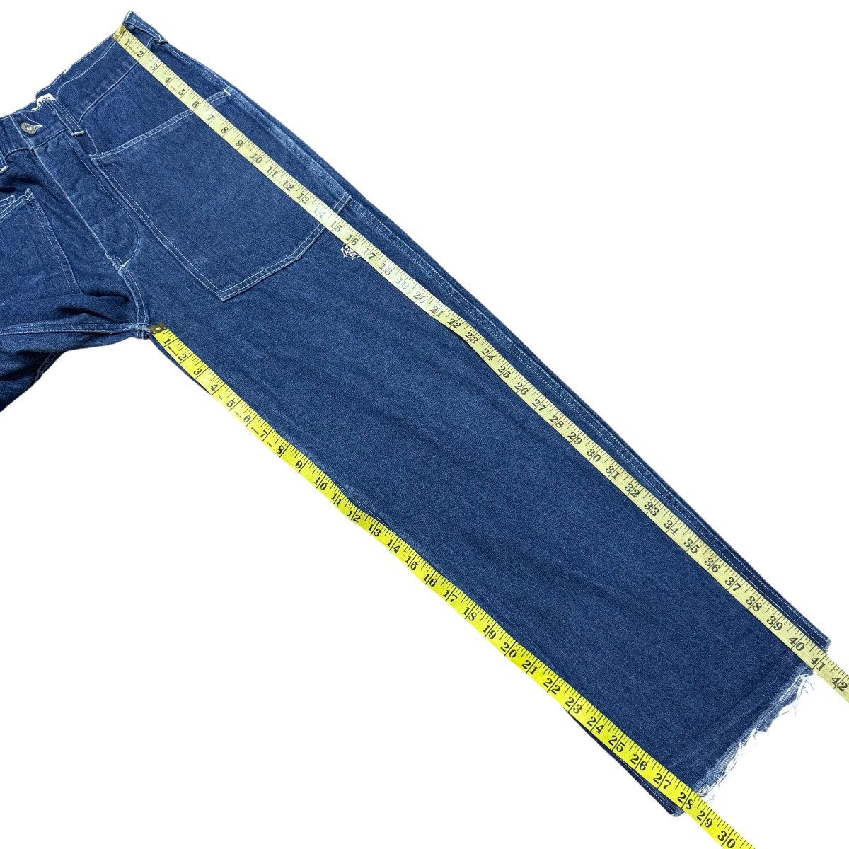 Japanese Brand KARMASS Us Army Denim Pants Size US 30 / EU 46 - 8 Thumbnail