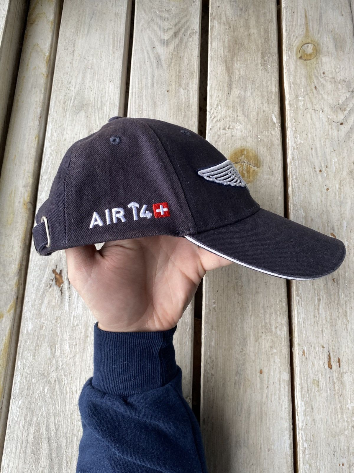 Breitling × Vintage Vintage 90s Breitling Logo Cap Hat Rolex Cartier Omega Size ONE SIZE - 4 Thumbnail