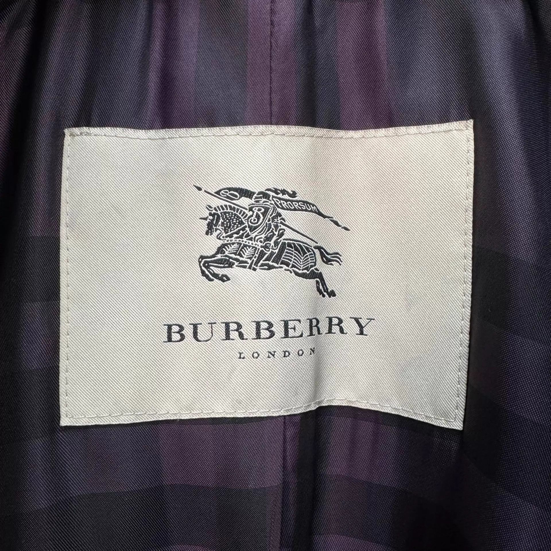 Burberry Burberry double-breasted check lining wool coat UK4 99 new Size XS / US 0-2 / IT 36-38 - 6 Thumbnail