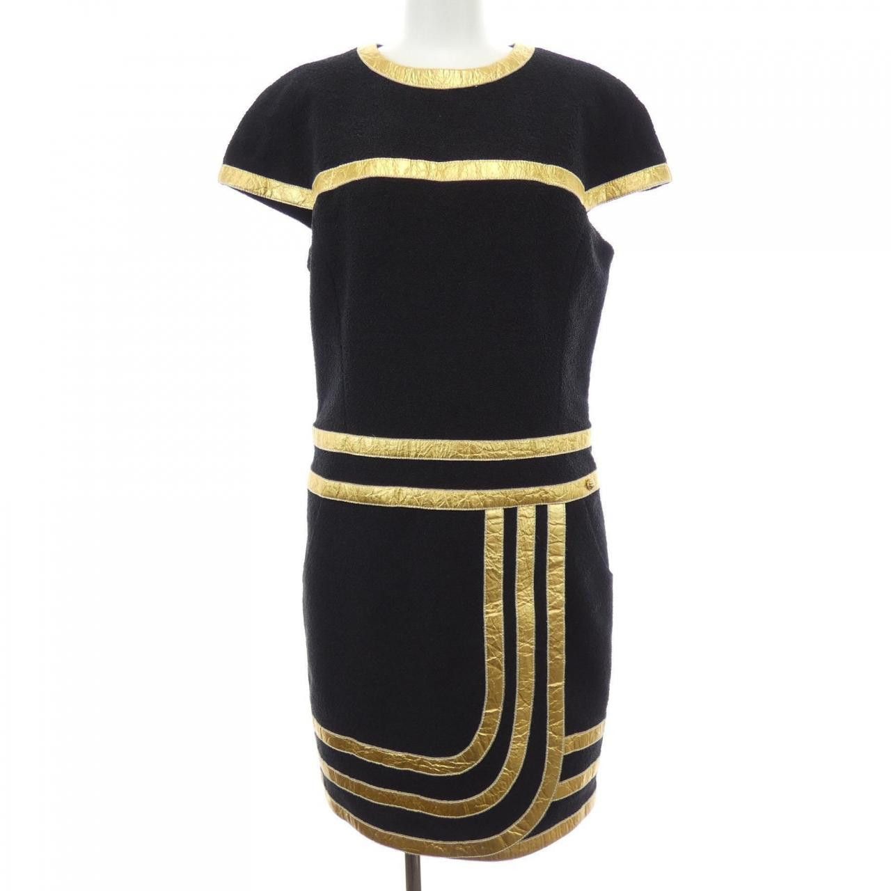 Chanel Chanel Chanel Dress Textile Dresses P61799V44569 DUTY FREE for USA Size ONE SIZE - 1 Thumbnail
