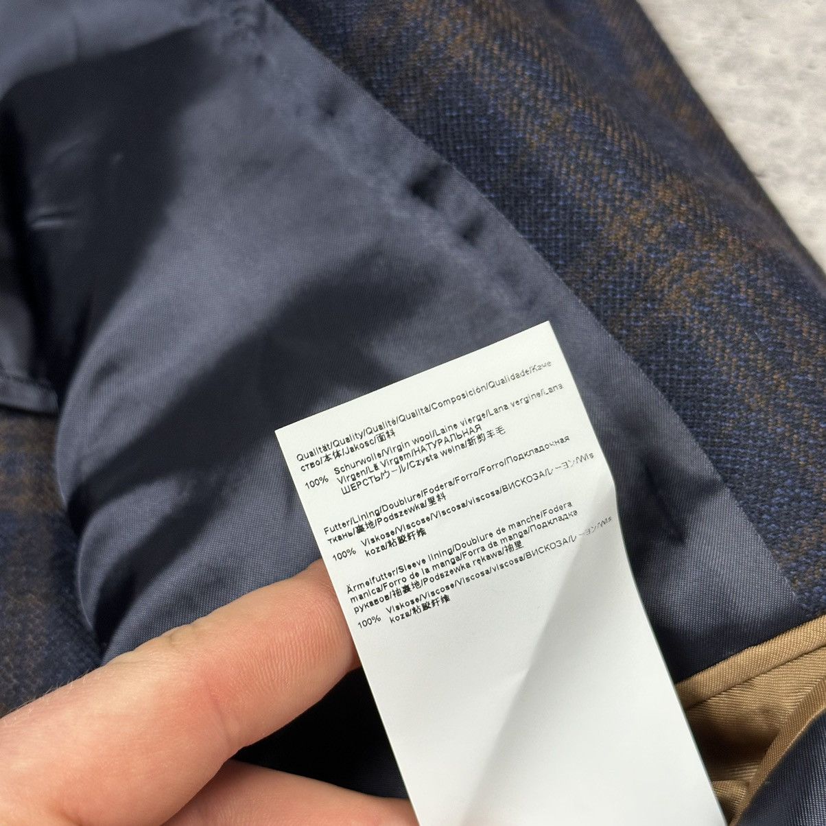 Hugo Boss Hugo Boss Janson Regular Fit Sport Blazer Check Wool Men’s Size 52R - 13 Thumbnail