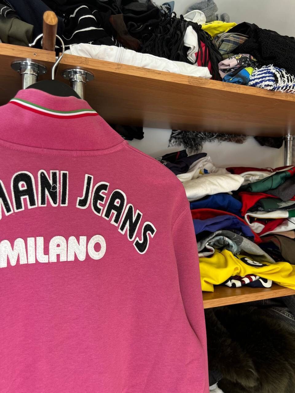 Giorgio Armani Armani Jeans Zip Y2K Glamour Unique Sweater Size US M / EU 48-50 / 2 - 3 Thumbnail