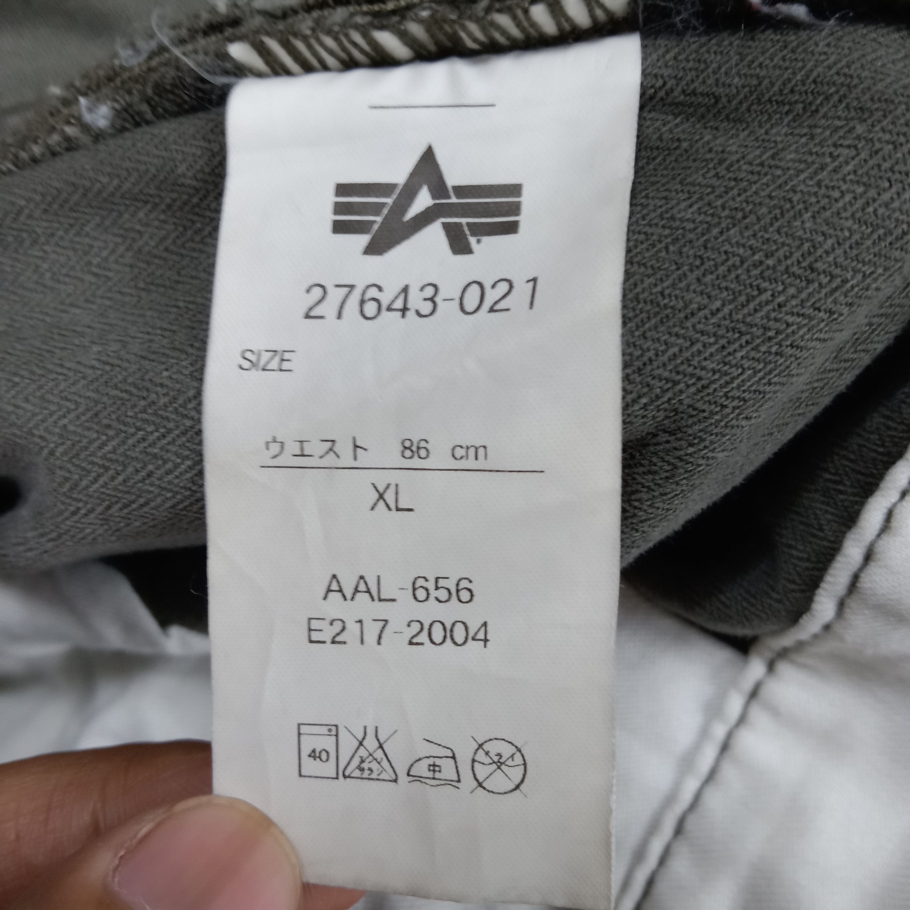Alpha Industries × Vintage Alpha Industries Military Style Cargo Pants Size US 35 - 15 Thumbnail