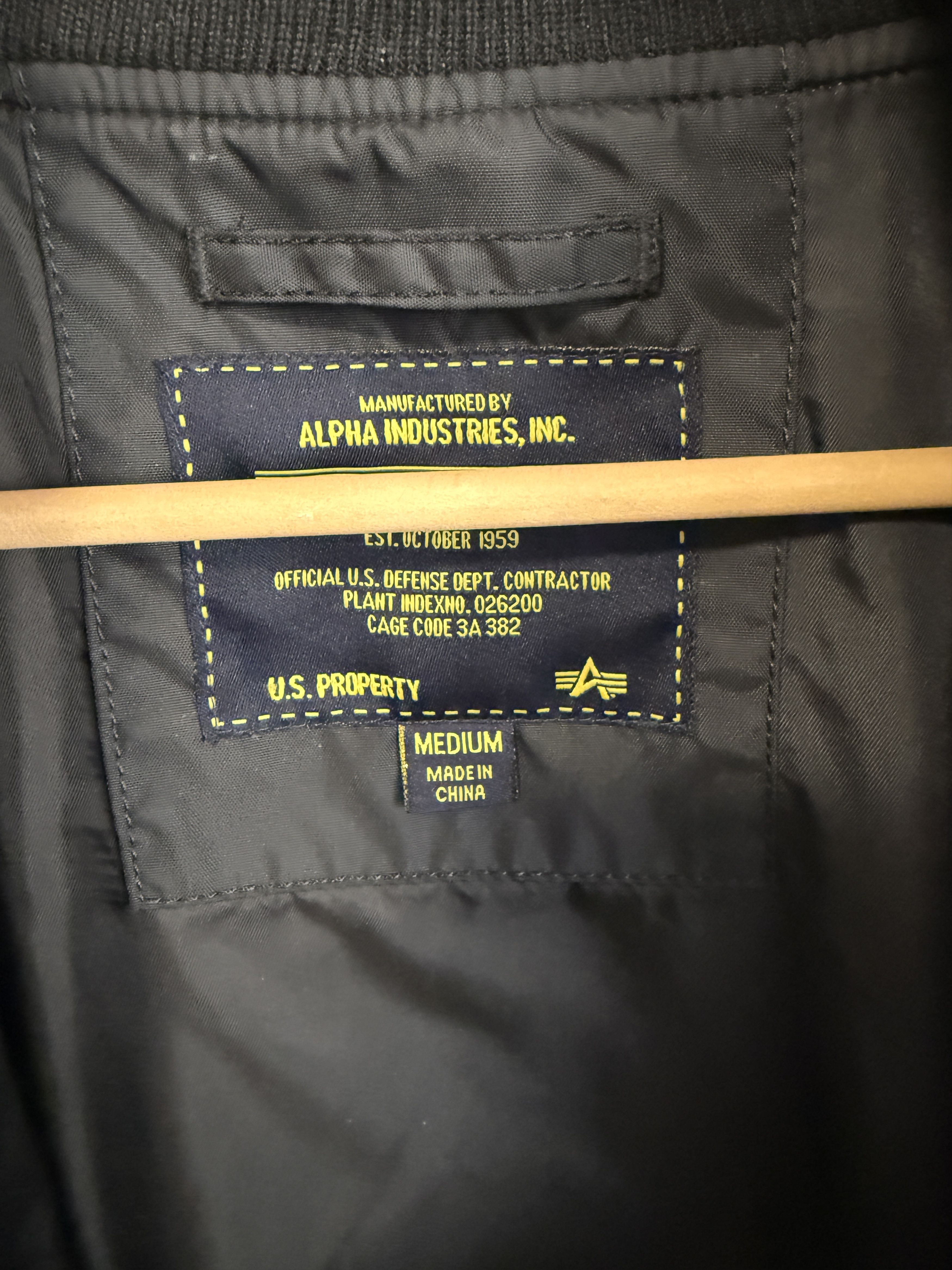 Alpha Industries Alpha Industries MA-1 Skymaster Bomber Jacket size M Size US M / EU 48-50 / 2 - 9 Thumbnail