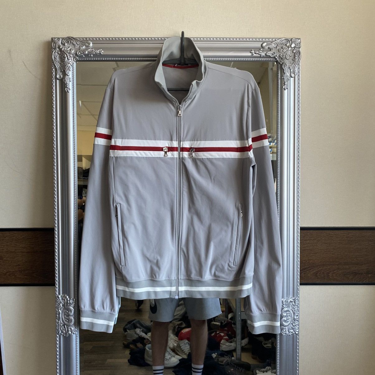 Prada Vintage Prada Sport Zip Up Fleece Jacket Size L | Grailed