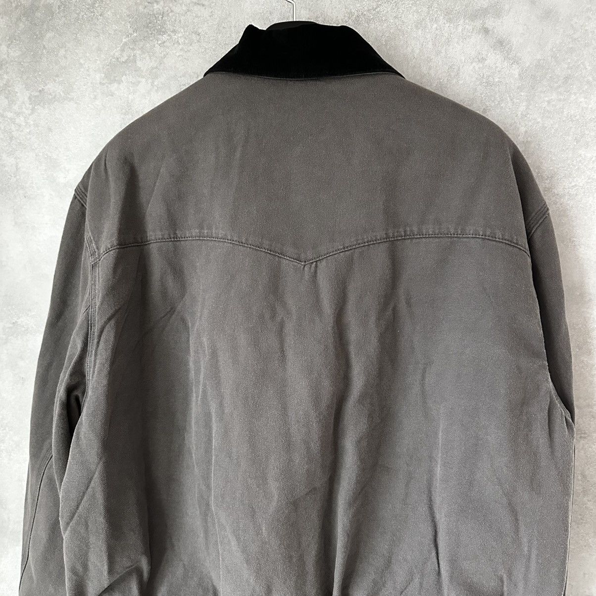 Verdy NOICE × VERDY DYED CANVAS WORK JACKET CHARCOAL Size US L / EU 52-54 / 3 - 12 Thumbnail