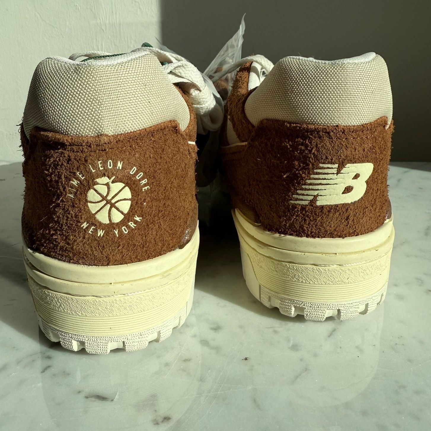 New Balance New Balance x Aimé Leon Dore 550 Brown Suede Sneakers Size US 10.5 / EU 43-44 - 4 Thumbnail