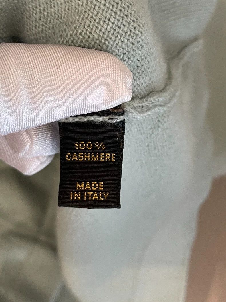 Loro Piana LORO PIANA Soybean sauce green cashmere sweater Size M / US 6-8 / IT 42-44 - 6 Thumbnail