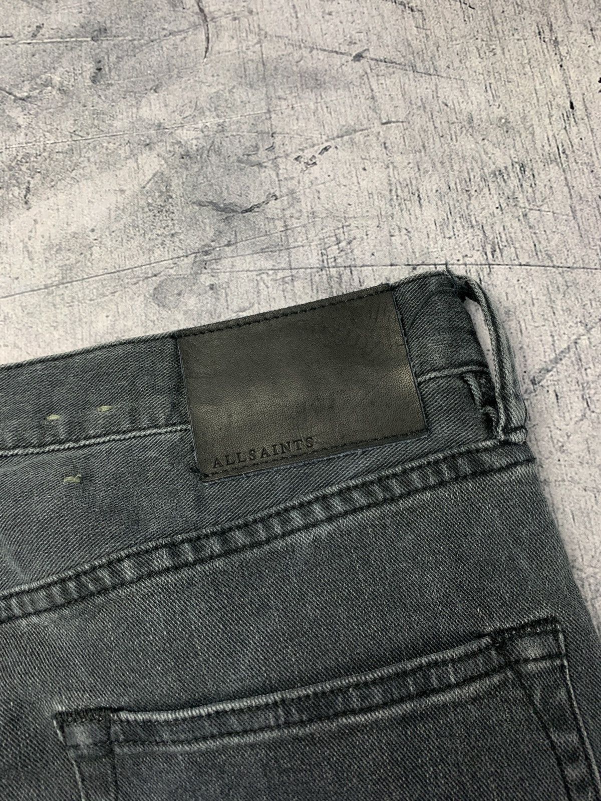 Allsaints AllSaints Cigarette Jeans Distressed Men’s Size W30 Gray Size US 30 / EU 46 - 11 Thumbnail