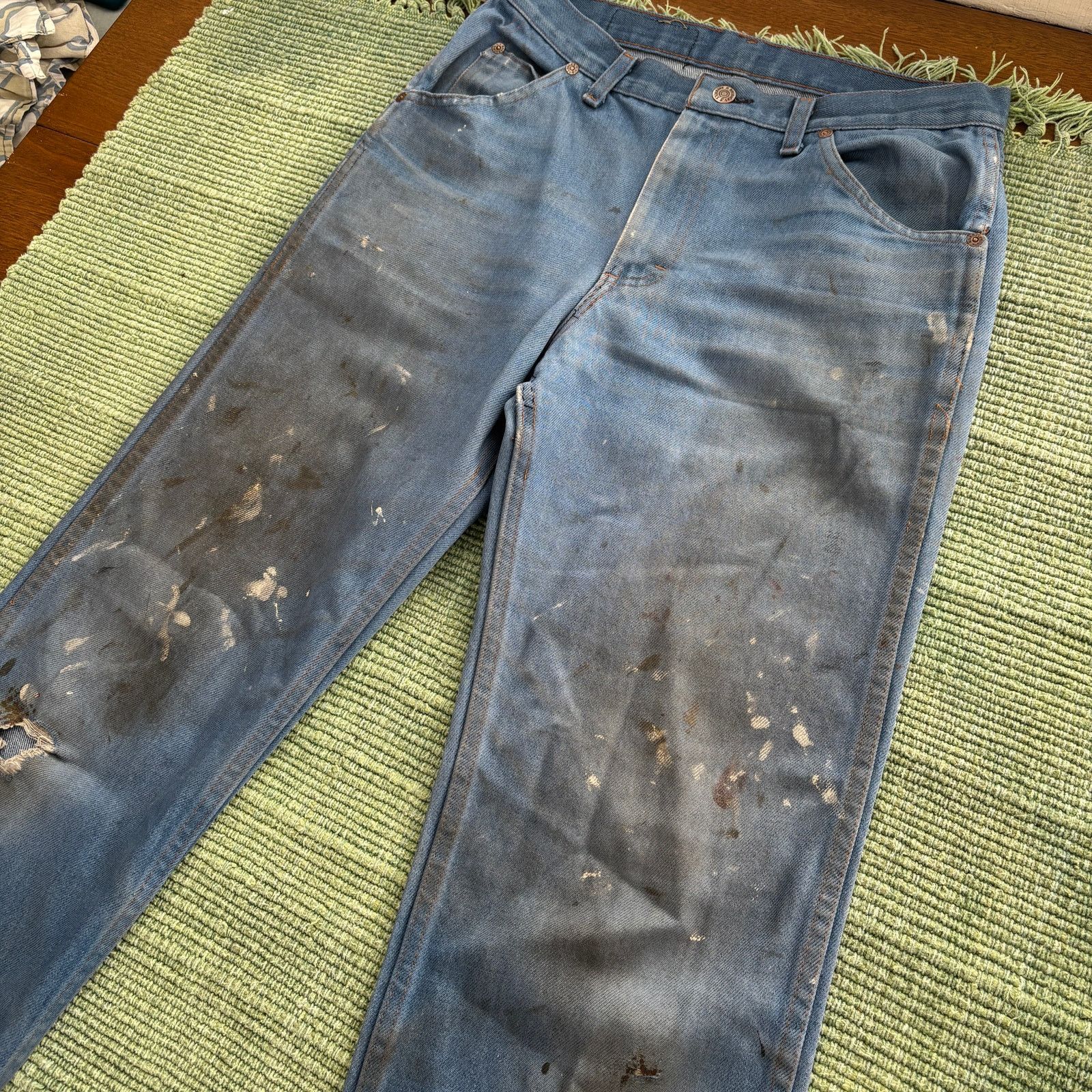 Vintage True vintage 60s/70s blue painters pants size 31x31 Size US 31 - 7 Thumbnail