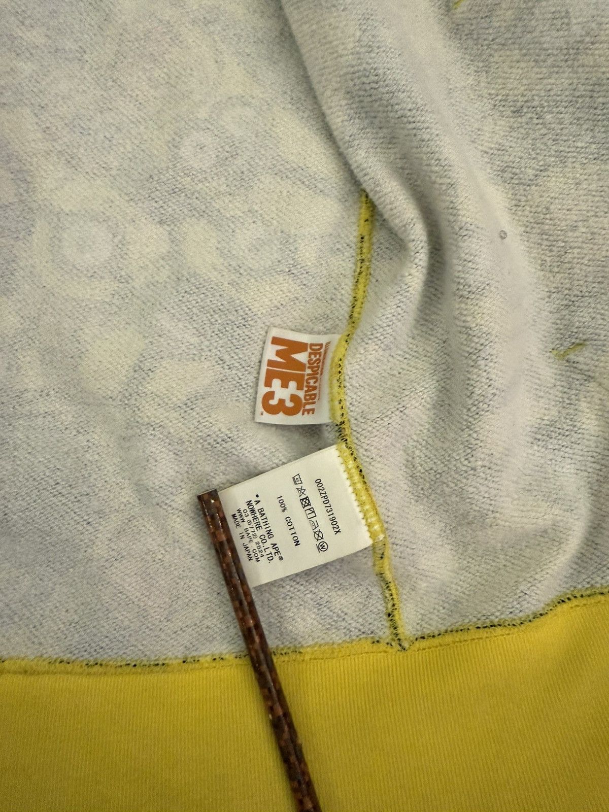 Bape BAPE x MINIONS HOODIE Size US L / EU 52-54 / 3 - 4 Thumbnail