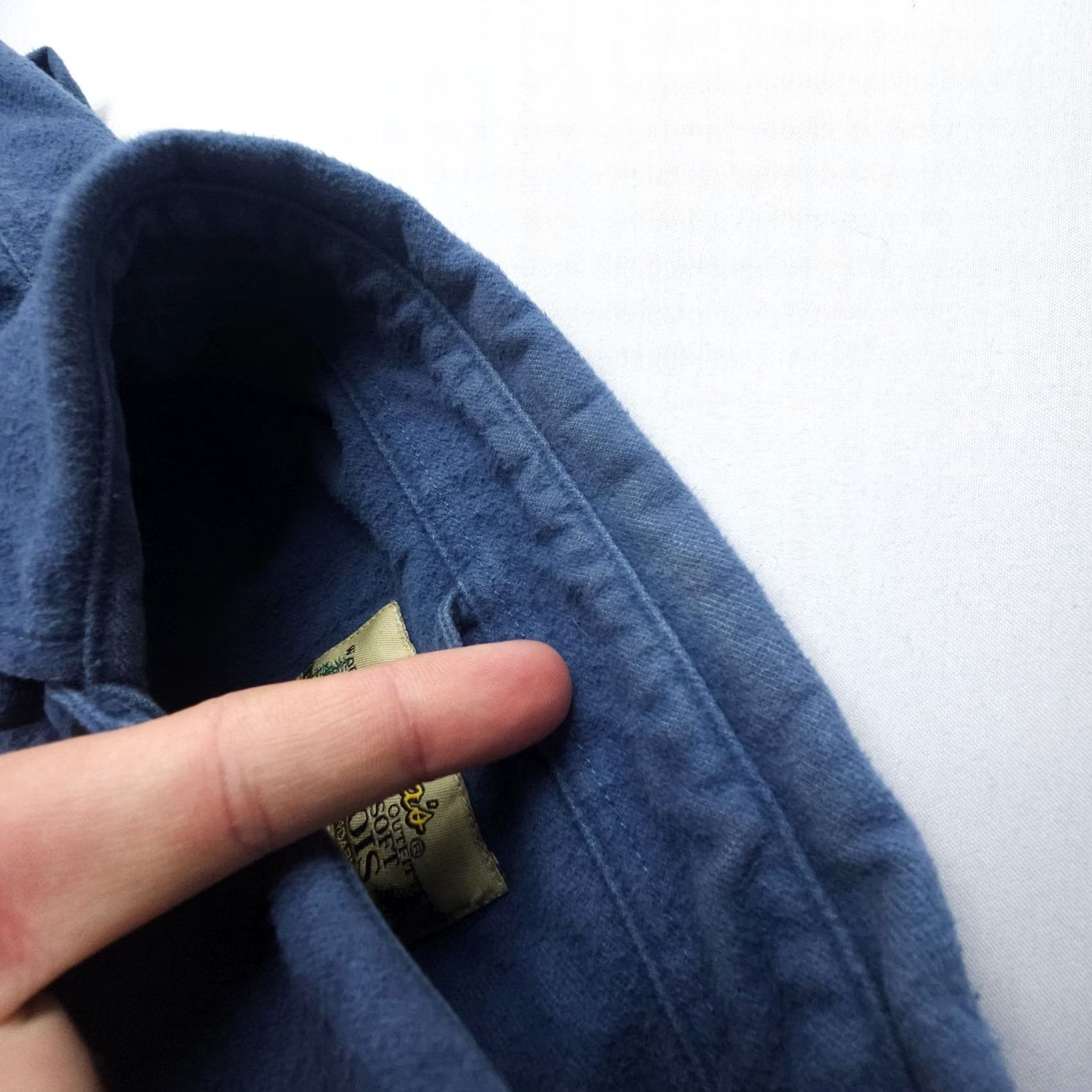 Vintage Cabela's Deerskin Soft Chamois Heavyweight Flannel Shirt Mens XL Tall Blue Button-Up Shirt XS? (Note: The placeholder is invalid) Size US XL / EU 56 / 4 - 4 Thumbnail