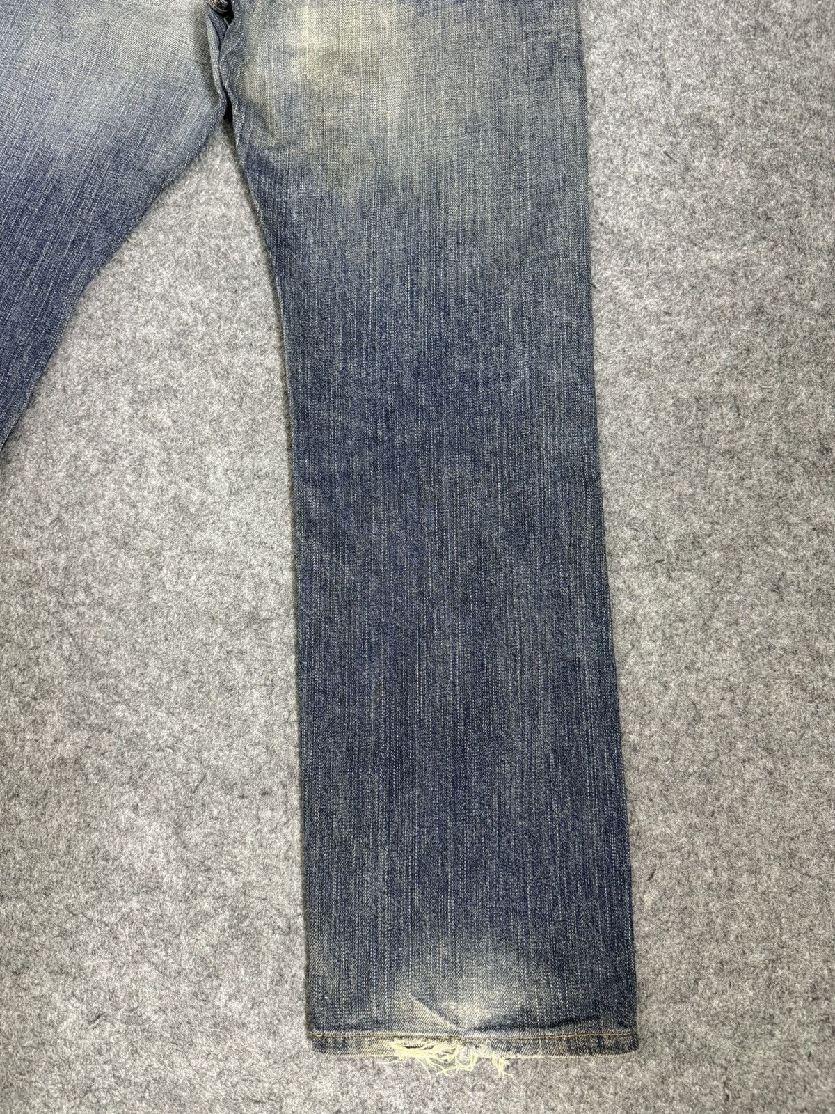 Kapital A14 EDWIN 505ZX SELVEDGE DENIM MUD WASH Size US 29 - 12 Thumbnail