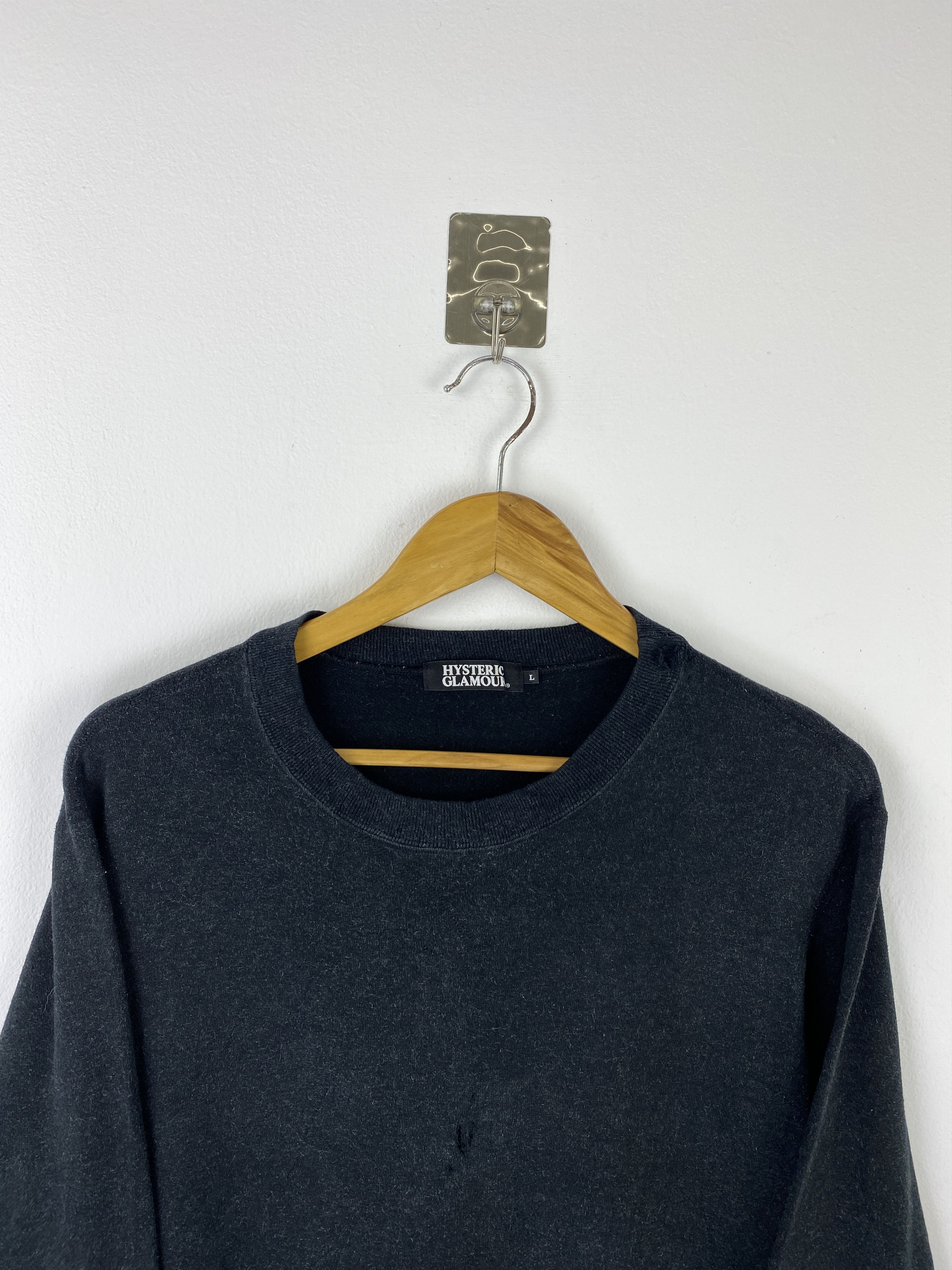 Hysteric Glamour Vintage Hysteric Glamour Distressed Sweatshirt SH0423 Size US L / EU 52-54 / 3 - 2 Thumbnail