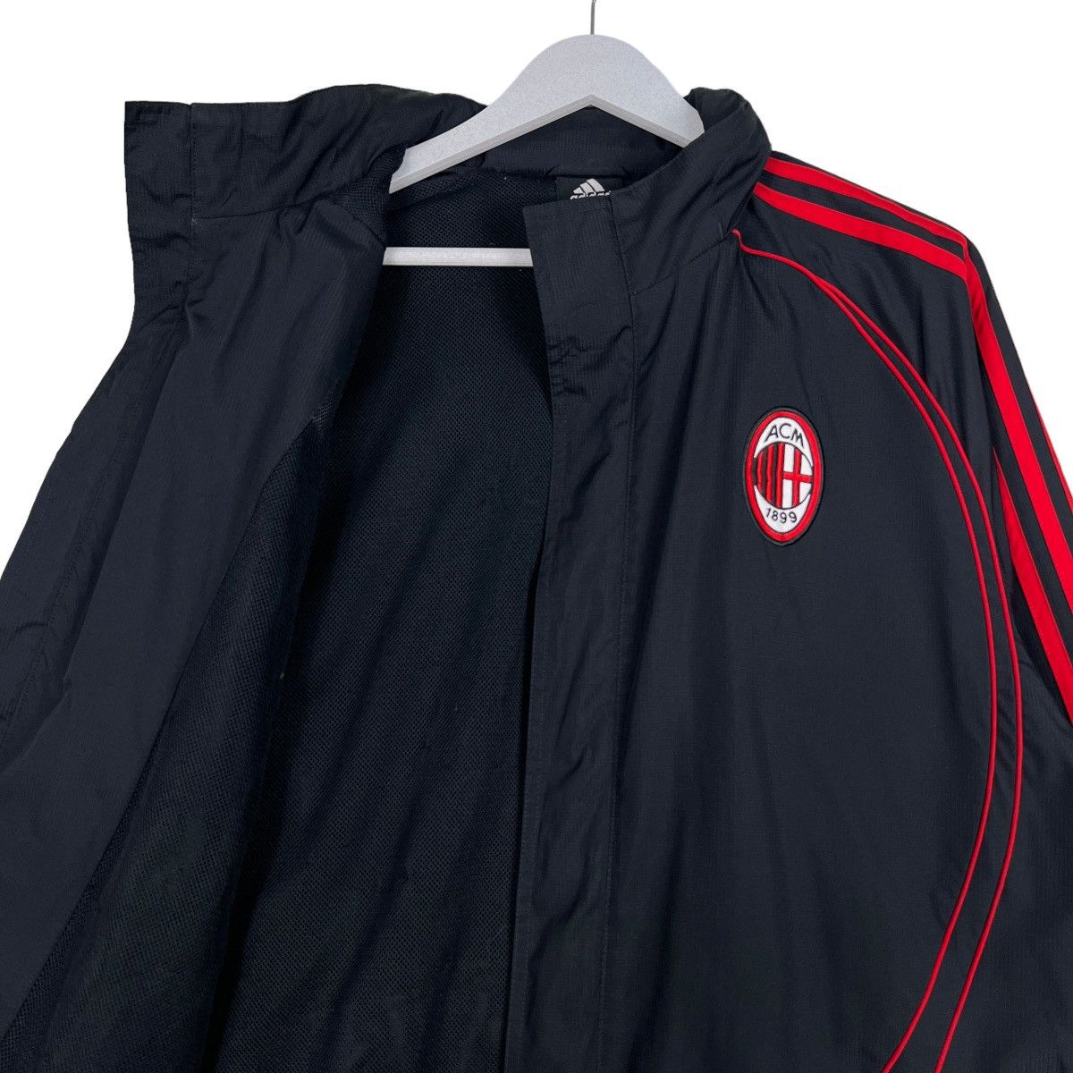 Adidas 🔥 VINTAGE AC MILAN ADIDAS JACKET Size US M / EU 48-50 / 2 - 12 Thumbnail