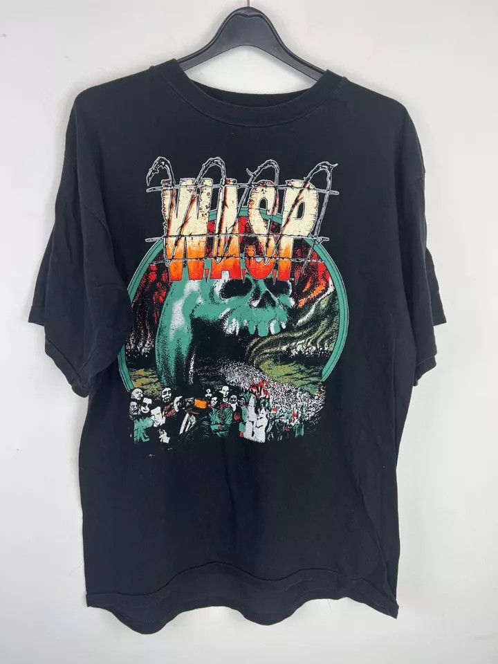 Vintage Vintage WASP "89 Headless shirt 1989 European tour concert Size US M / EU 48-50 / 2 - 1 Thumbnail