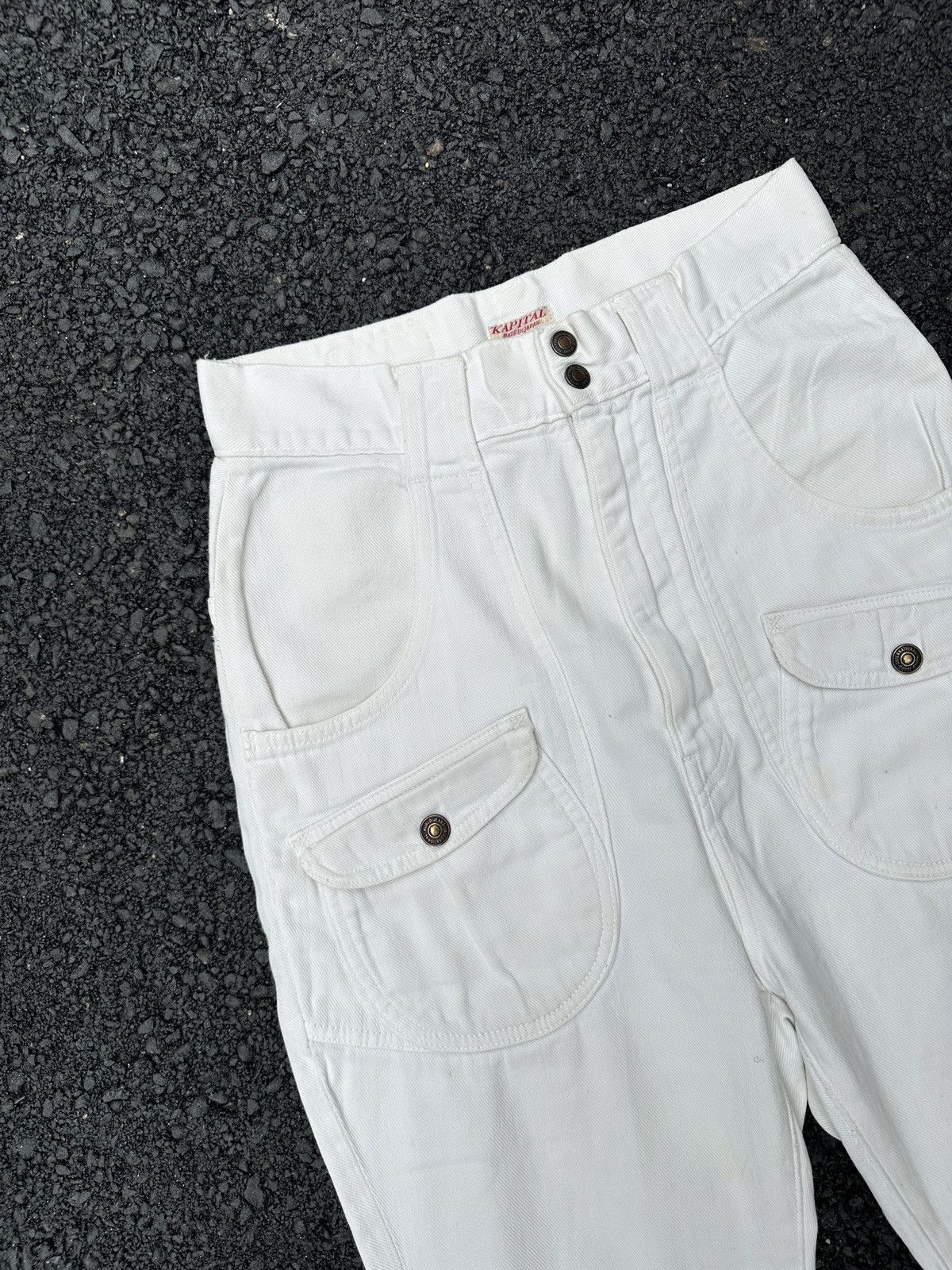 Kapital KAPITAL JAPAN CARGO PANTS WOMEN PANTS Size 27" / US 4 / IT 40 - 2 Thumbnail