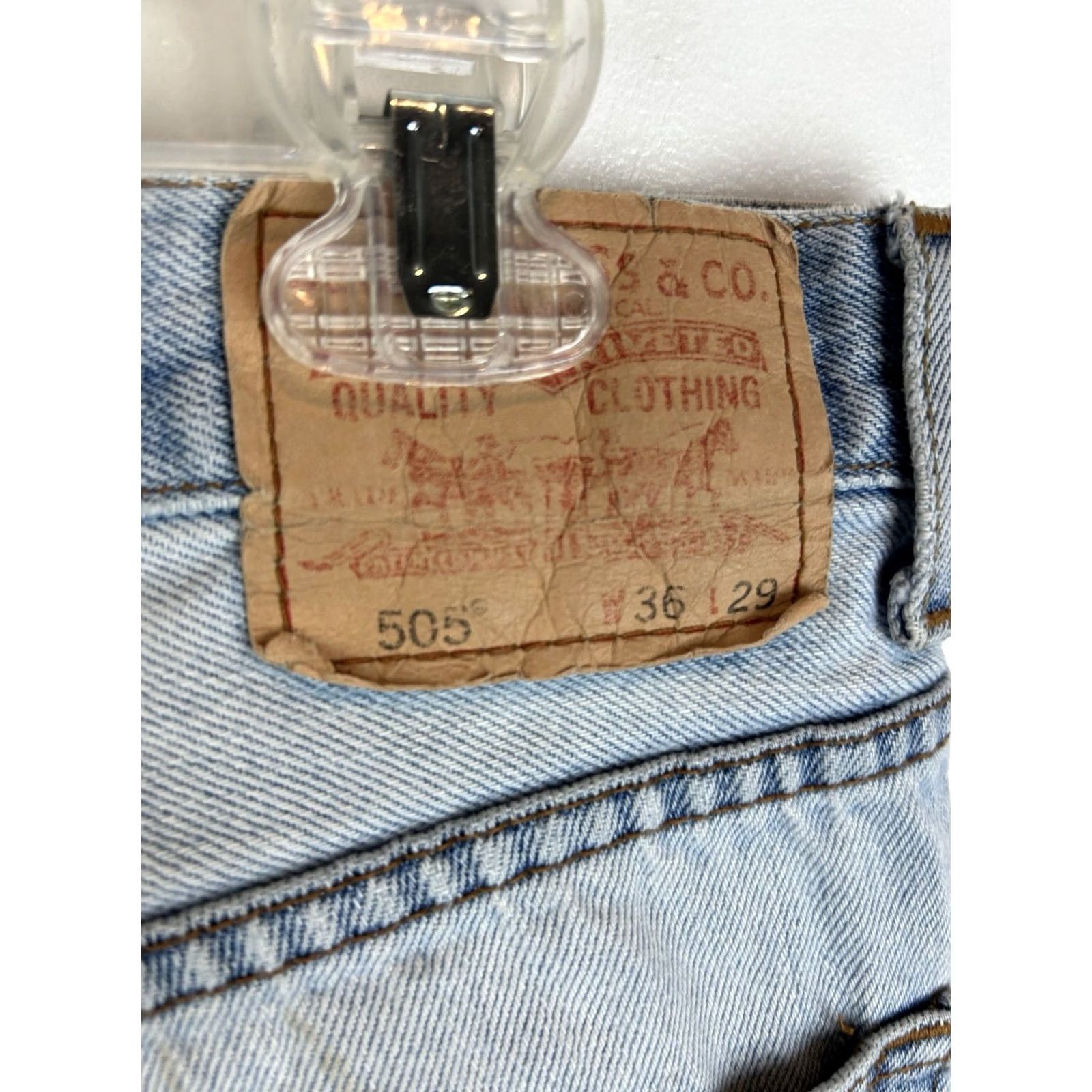 Levi's Item Specifications: Country of Origin: USA Size US 36 / EU 52 - 4 Thumbnail