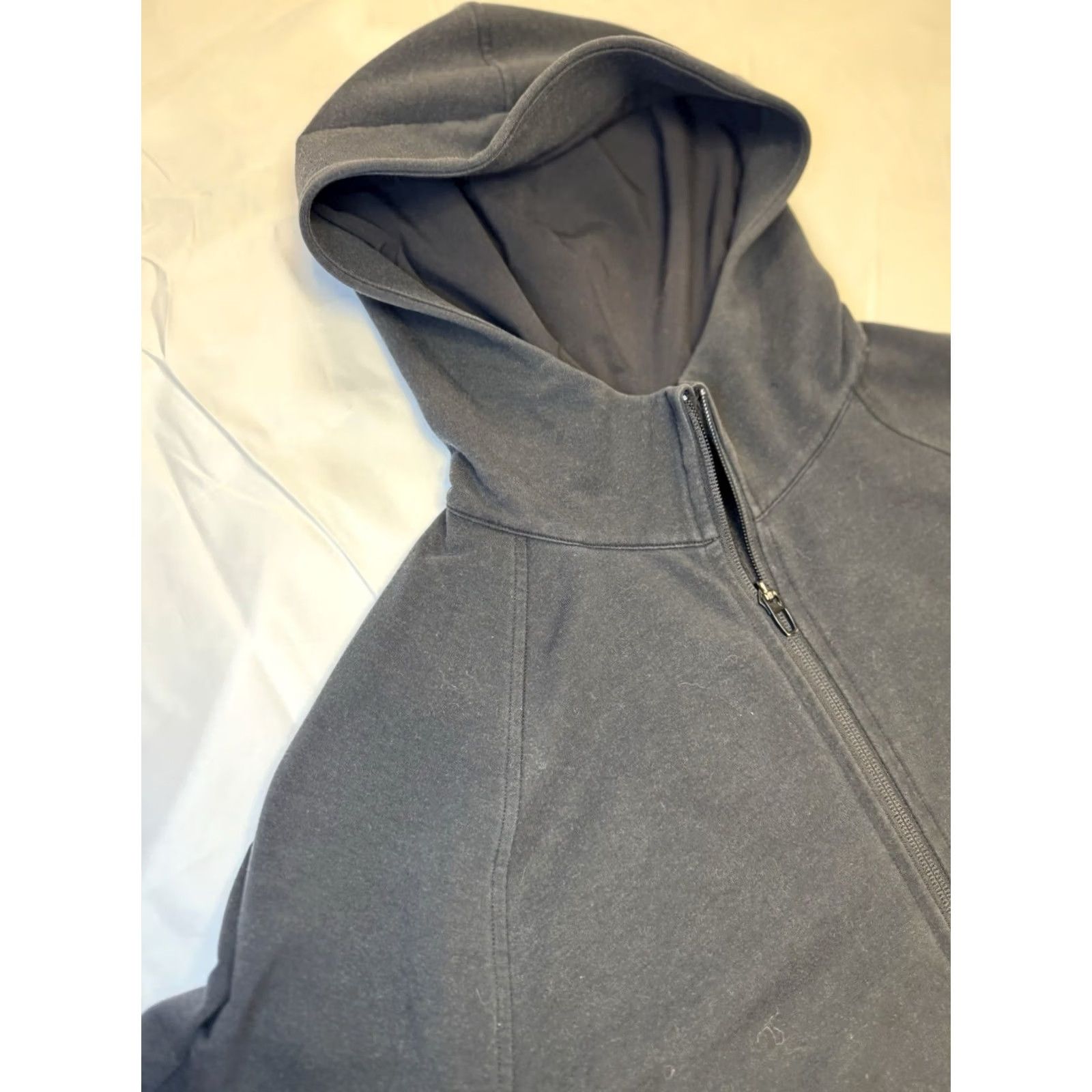 Lululemon Lululemon City Sweat Black Thermo Full Zip Hoodie Performance Mens M Full Zip Hooded Pockets Logo Zipper Fall Winter Spring Size US M / EU 48-50 / 2 - 4 Thumbnail