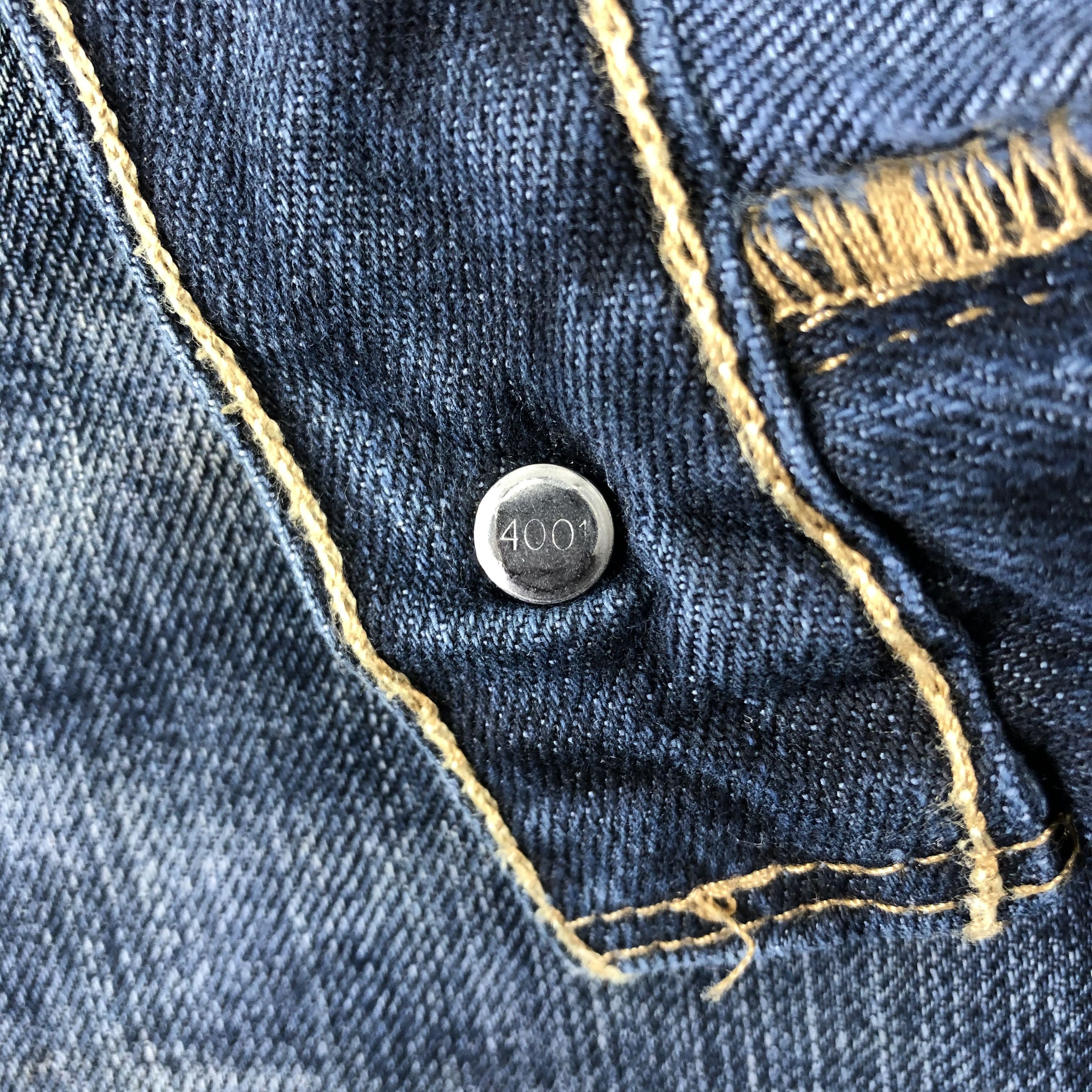 Levi's Vintage Faded Black Levis 559 Jeans-J2344 Size US 33 - 13 Thumbnail