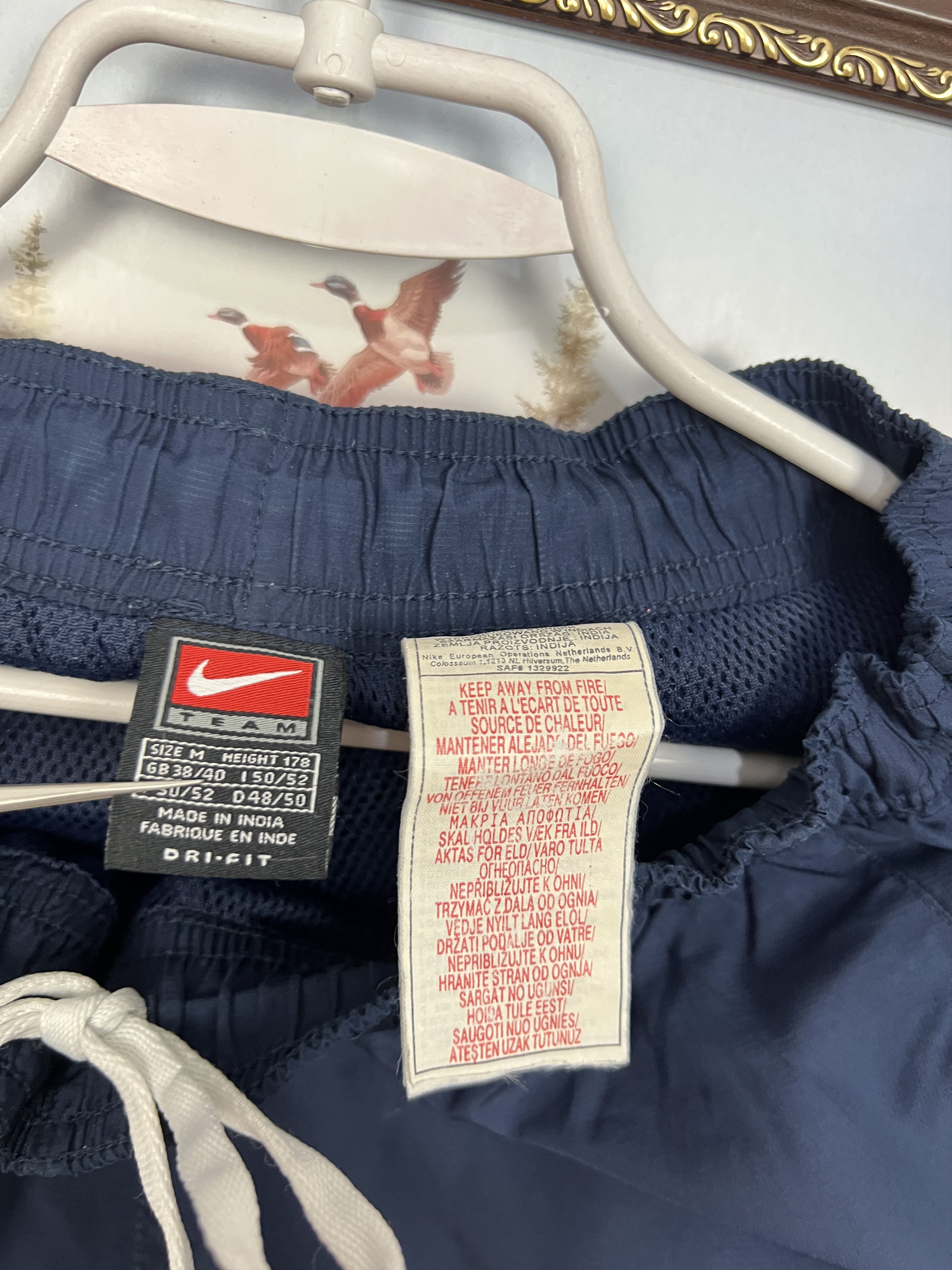 Nike Vintage Brazil Football Pants Soccer Athletic Sweatpants Size US 32 / EU 48 - 6 Thumbnail