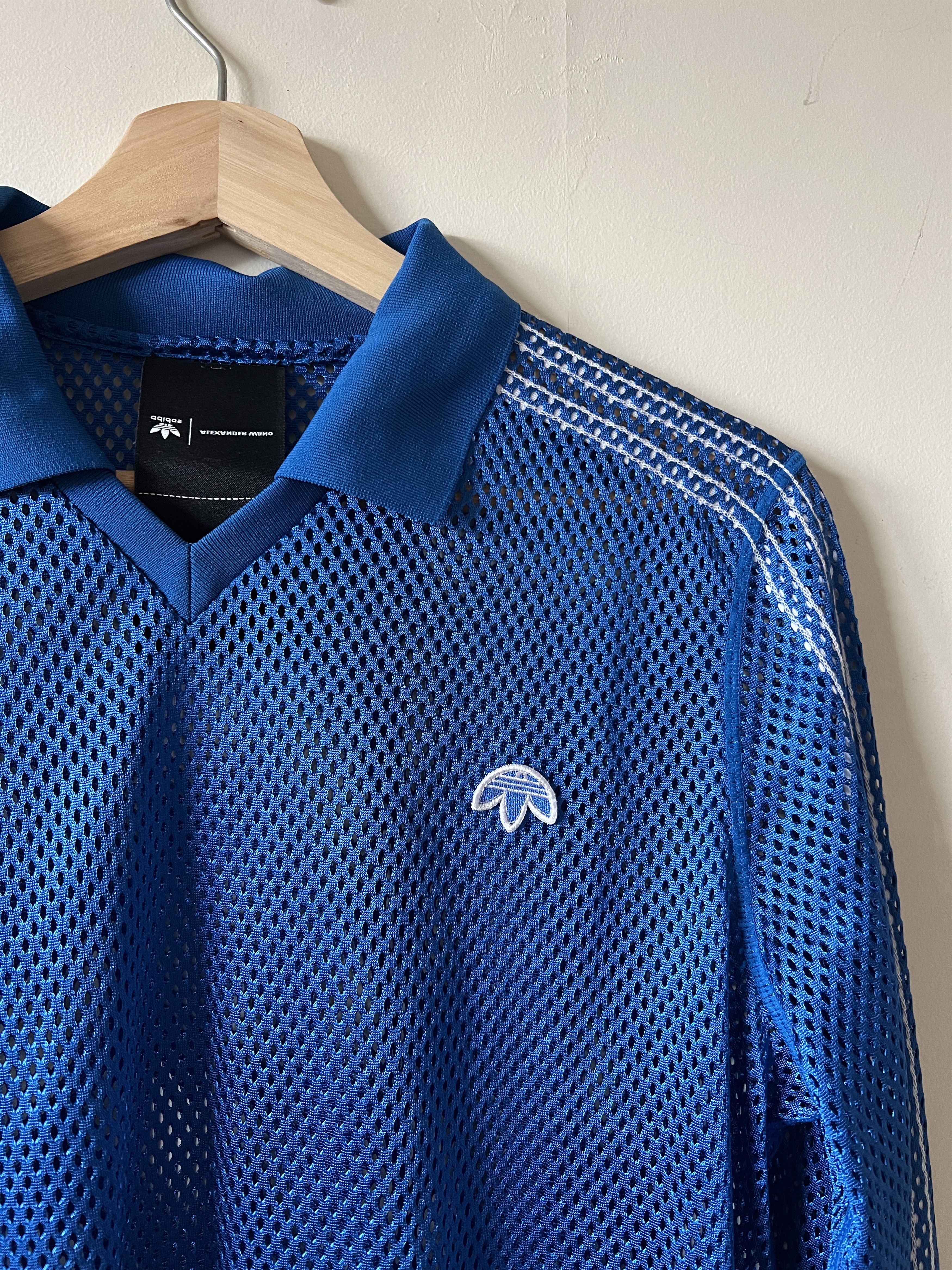Alexander Wang ADIDAS ORIGINALS x Alexander Wang Mesh Longsleeve Polo M Size M / US 6-8 / IT 42-44 - 2 Thumbnail