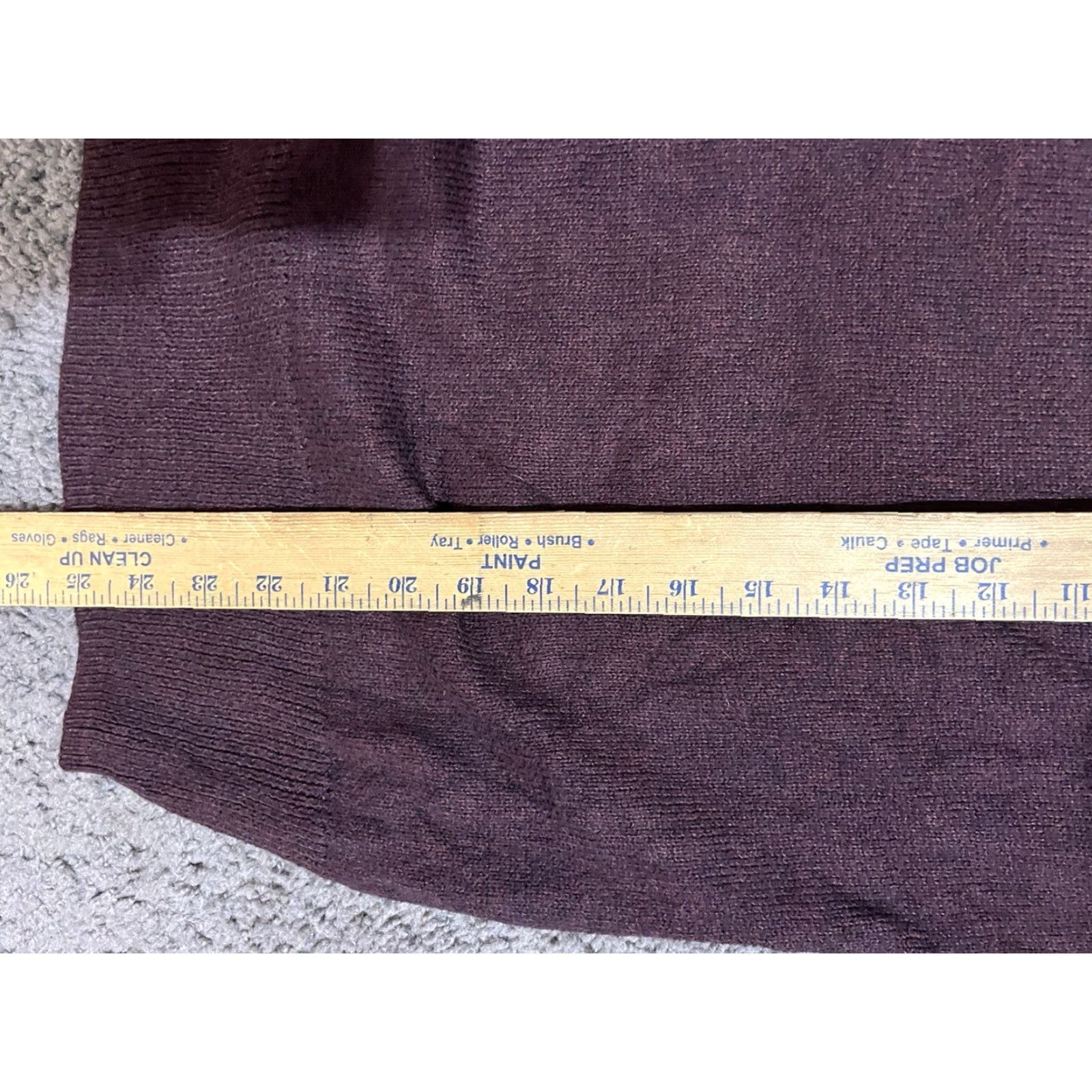 Old Navy Old Navy Women's Long Sleeve Sweater Crewneck Maroon Medium Tall Size M / US 6-8 / IT 42-44 - 5 Thumbnail