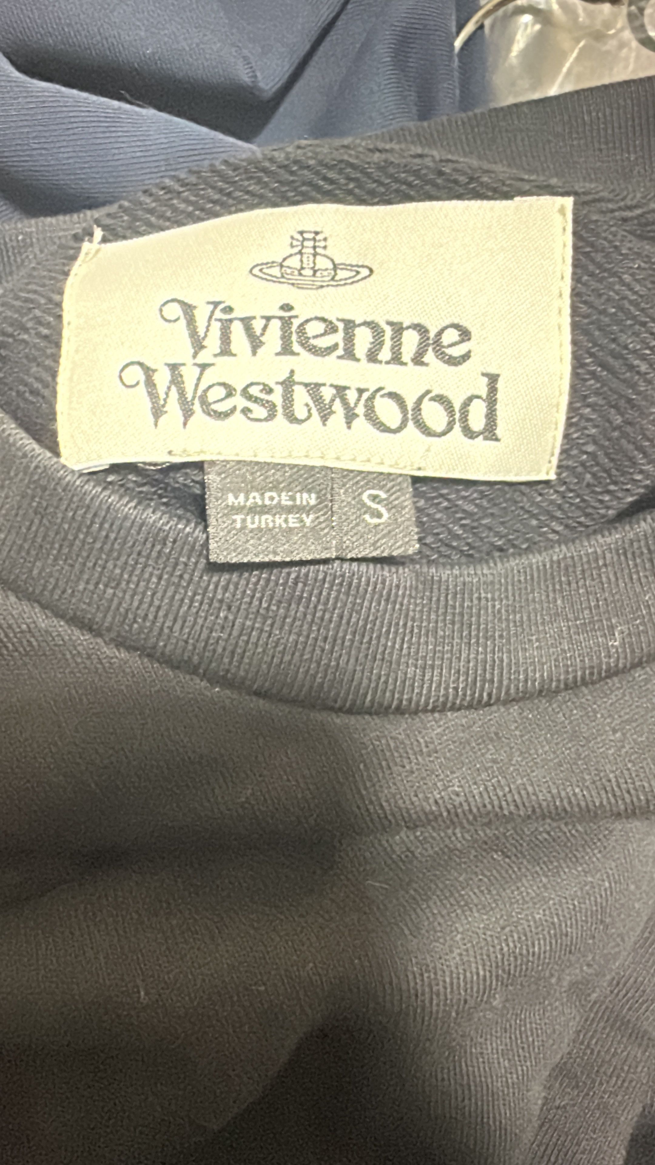 Vivienne Westwood Vivienne Westwood Orb Logo Sweatshirt Black Size Small Size US S / EU 44-46 / 1 - 4 Thumbnail