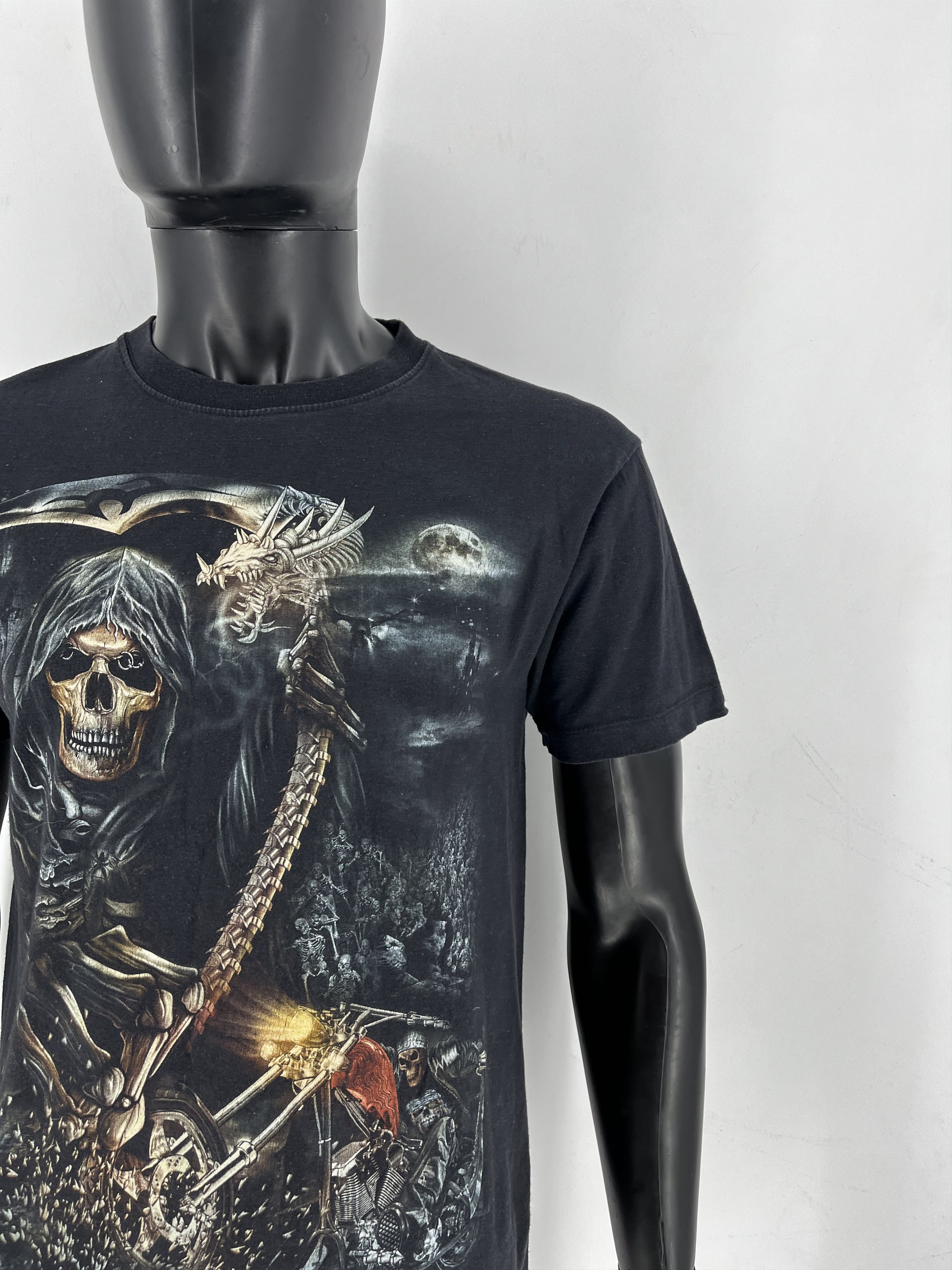 Band Tees Vintage Spiral Wild T Shirt Tee Skull Big Logo Baggy 90s Size US M / EU 48-50 / 2 - 8 Thumbnail