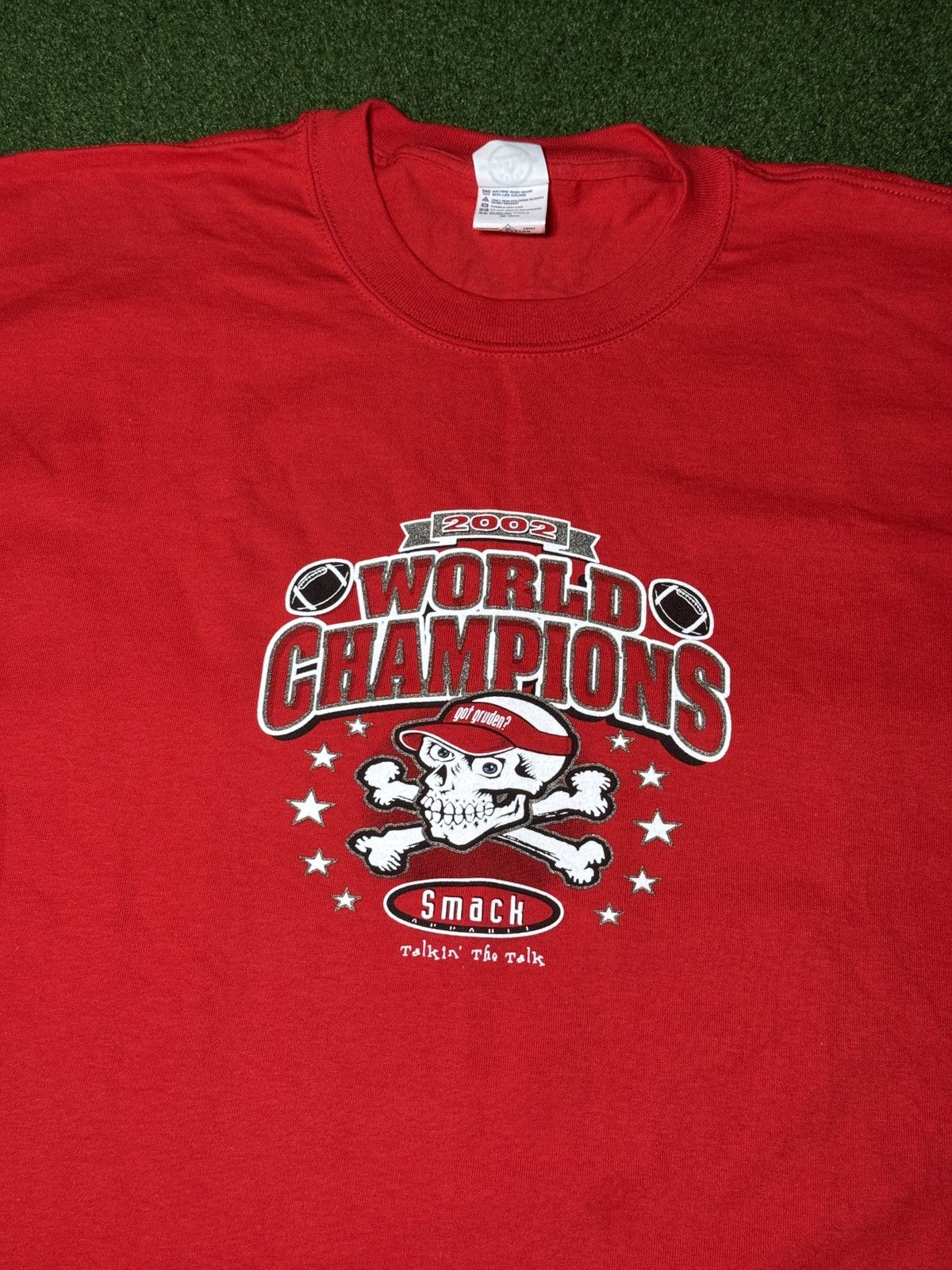 Vintage Y2K World Champions Smack Chucky Grunge Punk T Shirt Size US XL / EU 56 / 4 - 2 Thumbnail